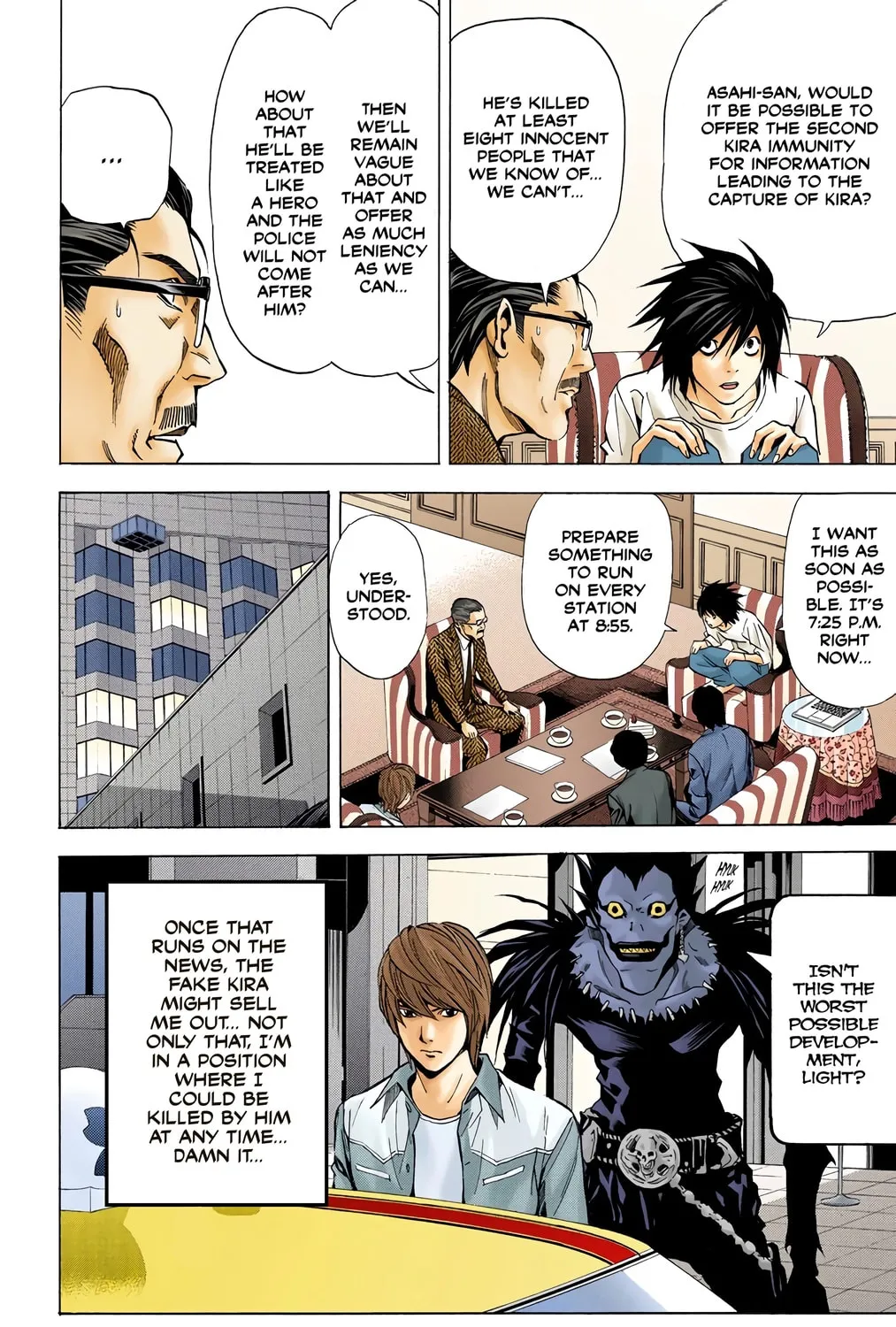 Read Death Note - Digital Colored Comics (Colored) chapter 29 image 10 on Lezhin