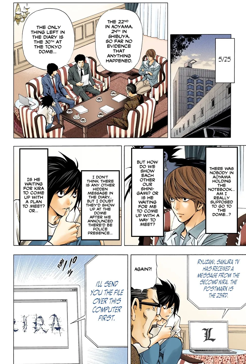 Read Death Note - Digital Colored Comics (Colored) chapter 29 image 2 on Lezhin
