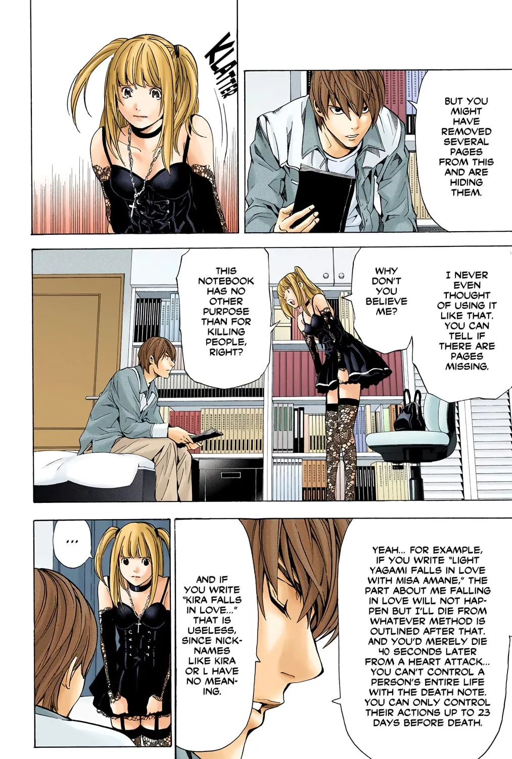 Read Death Note - Digital Colored Comics (Colored) chapter 29 image 34 on Lezhin