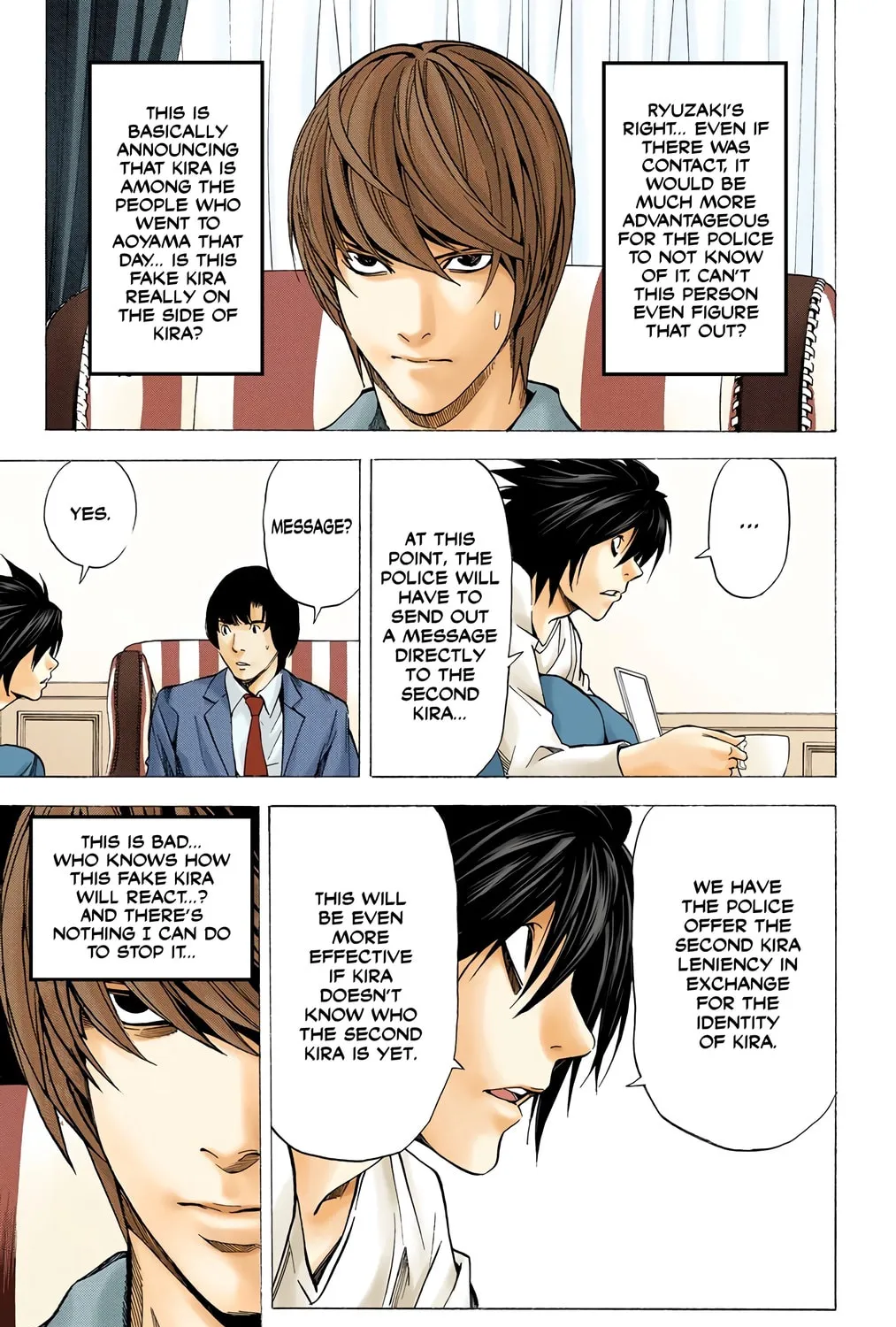 Read Death Note - Digital Colored Comics (Colored) chapter 29 image 8 on Lezhin