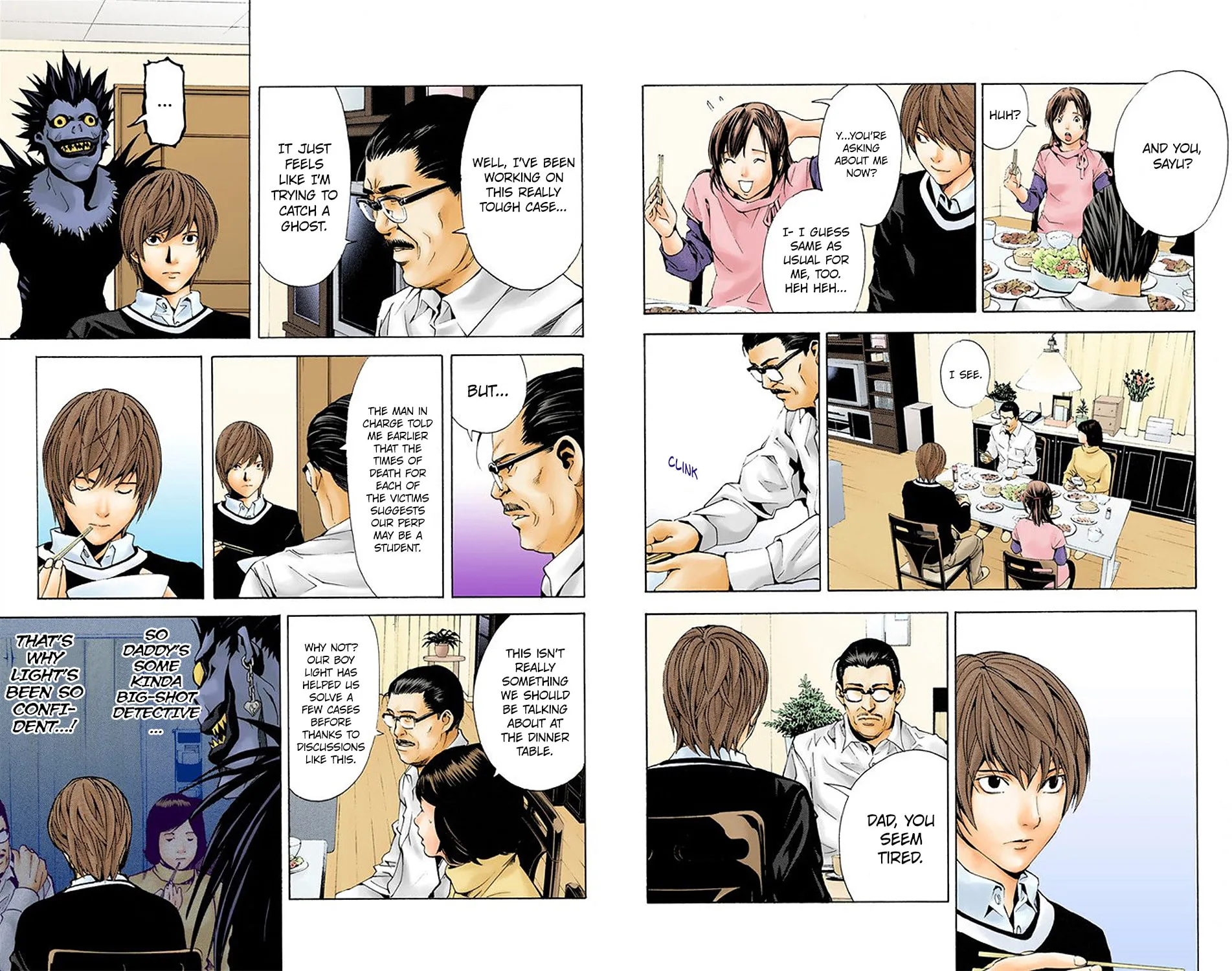 Read Death Note - Digital Colored Comics (Colored) chapter 3.1 image 10 on Lezhin