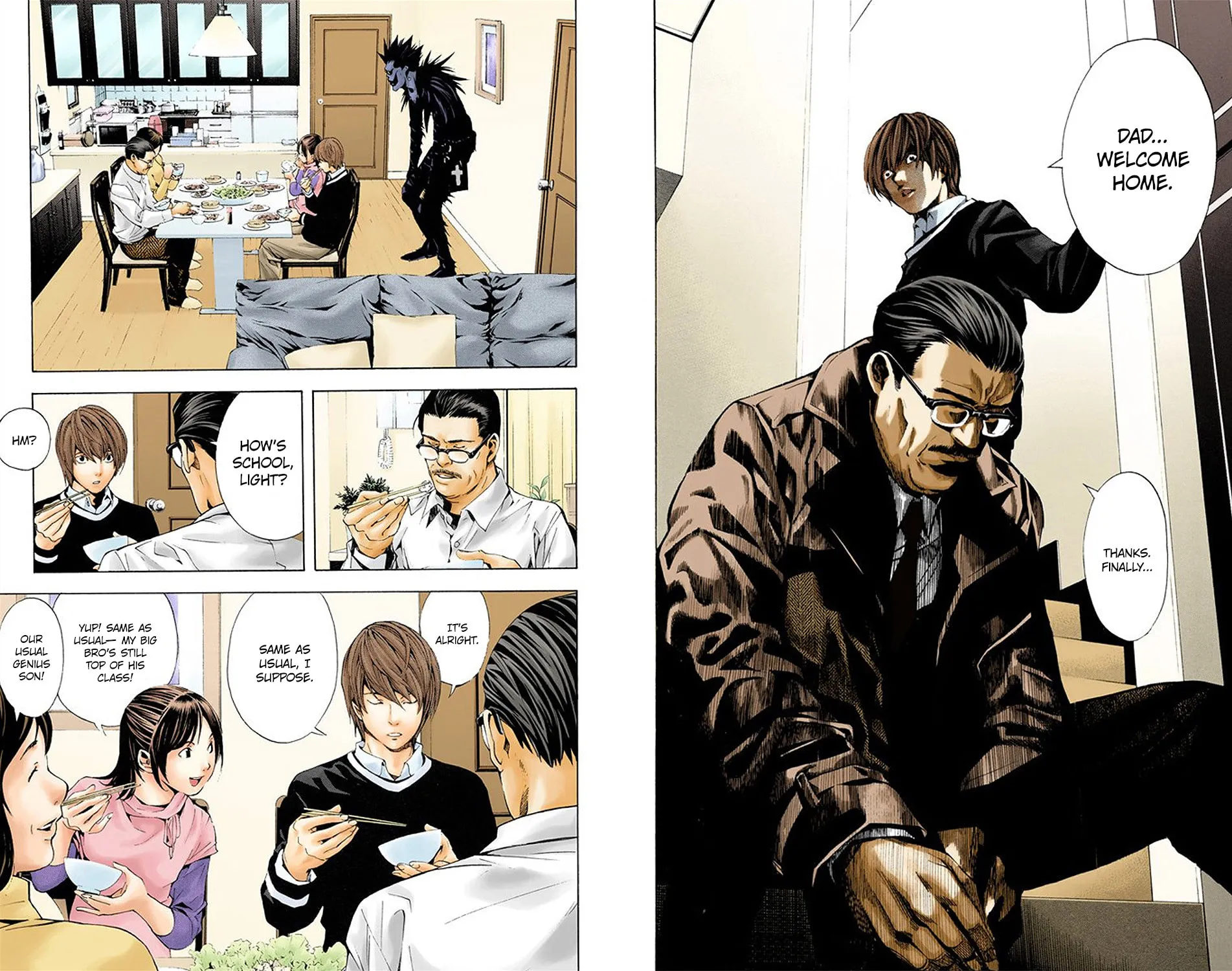Read Death Note - Digital Colored Comics (Colored) chapter 3.1 image 9 on Lezhin