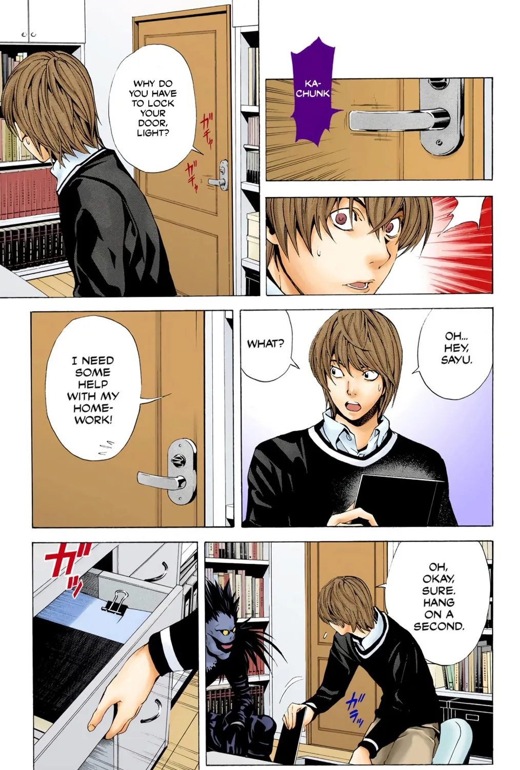 Read Death Note - Digital Colored Comics (Colored) chapter 3 image 10 on Lezhin