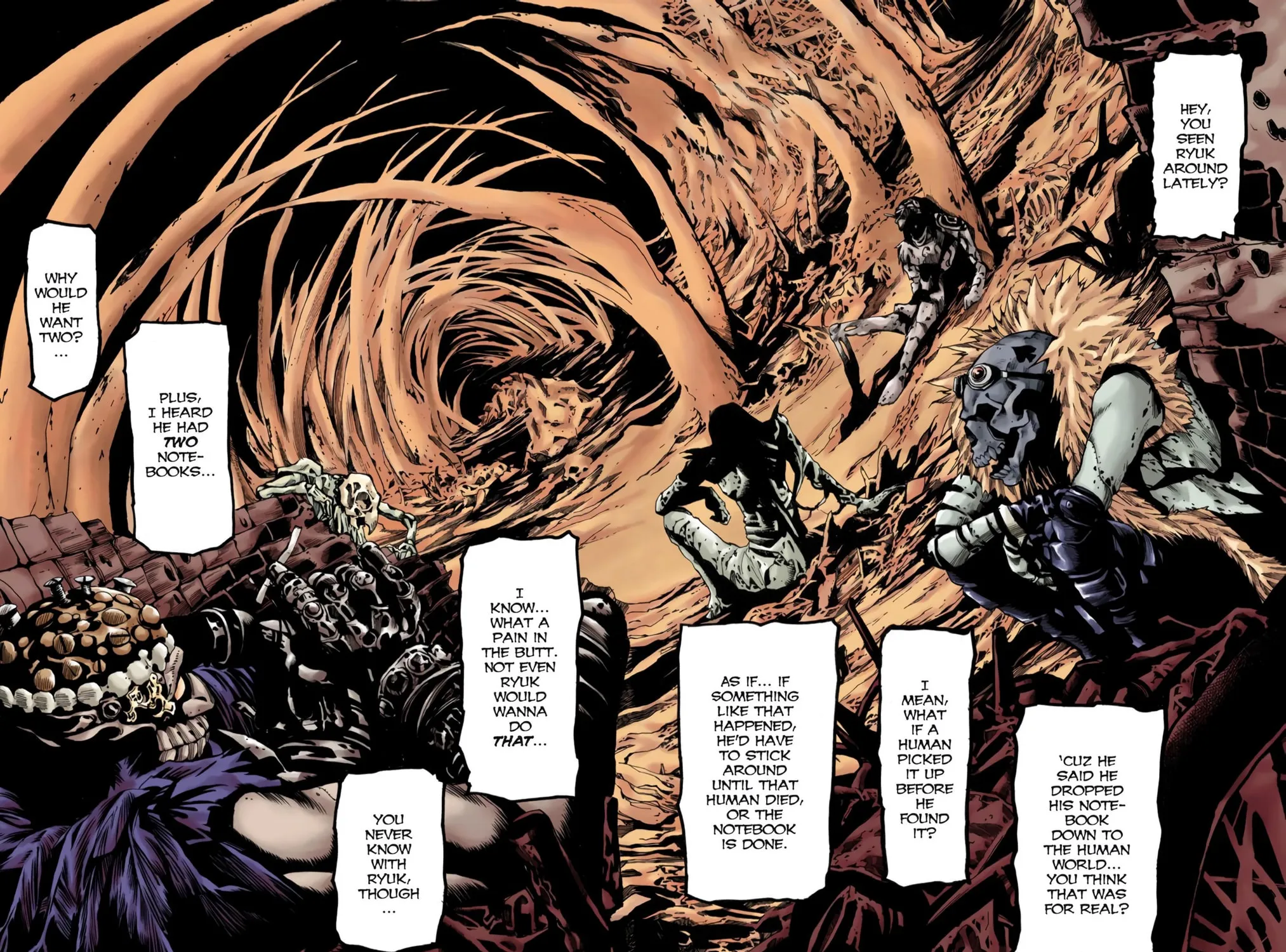 Read Death Note - Digital Colored Comics (Colored) chapter 3 image 2 on Lezhin