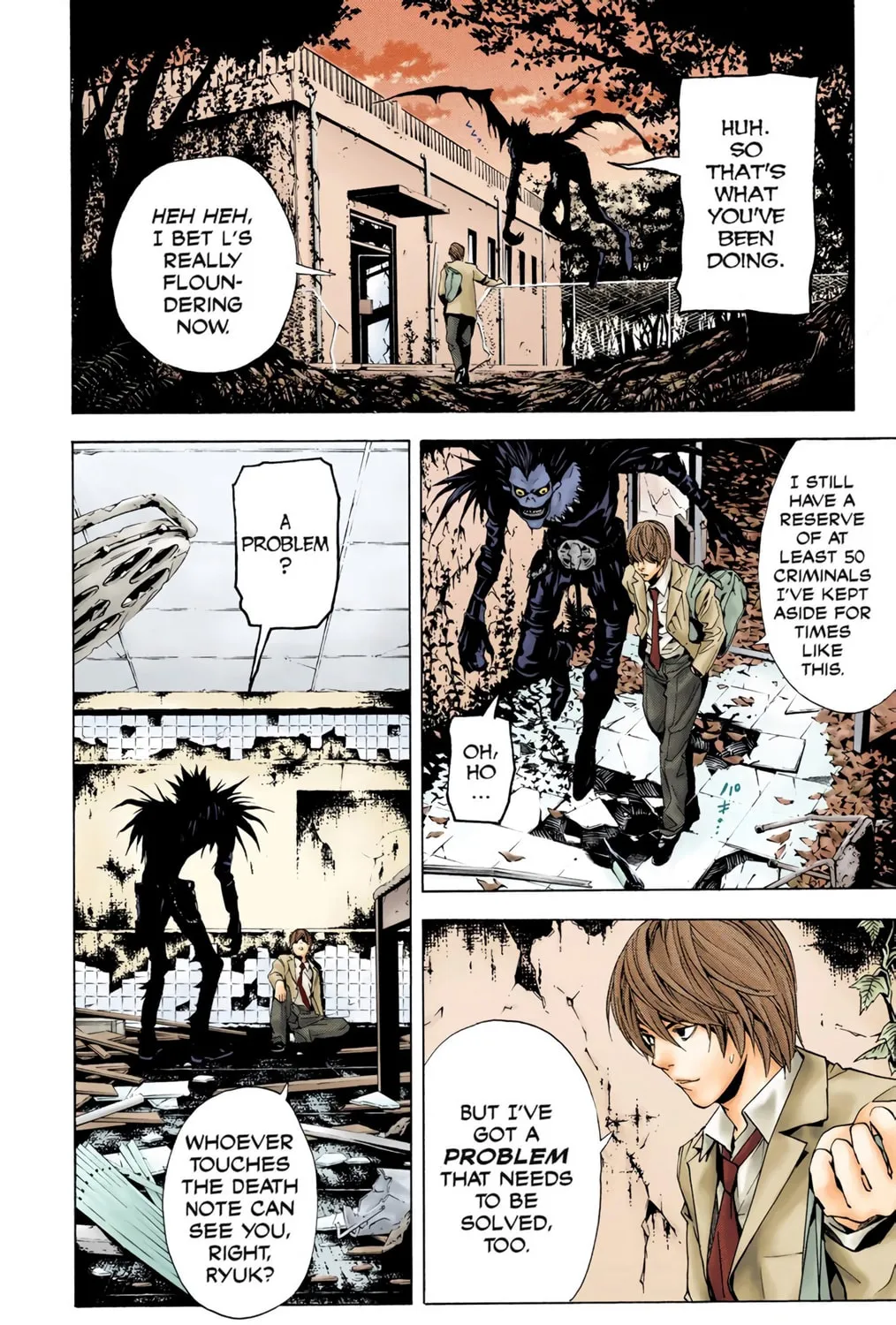 Read Death Note - Digital Colored Comics (Colored) chapter 3 image 48 on Lezhin