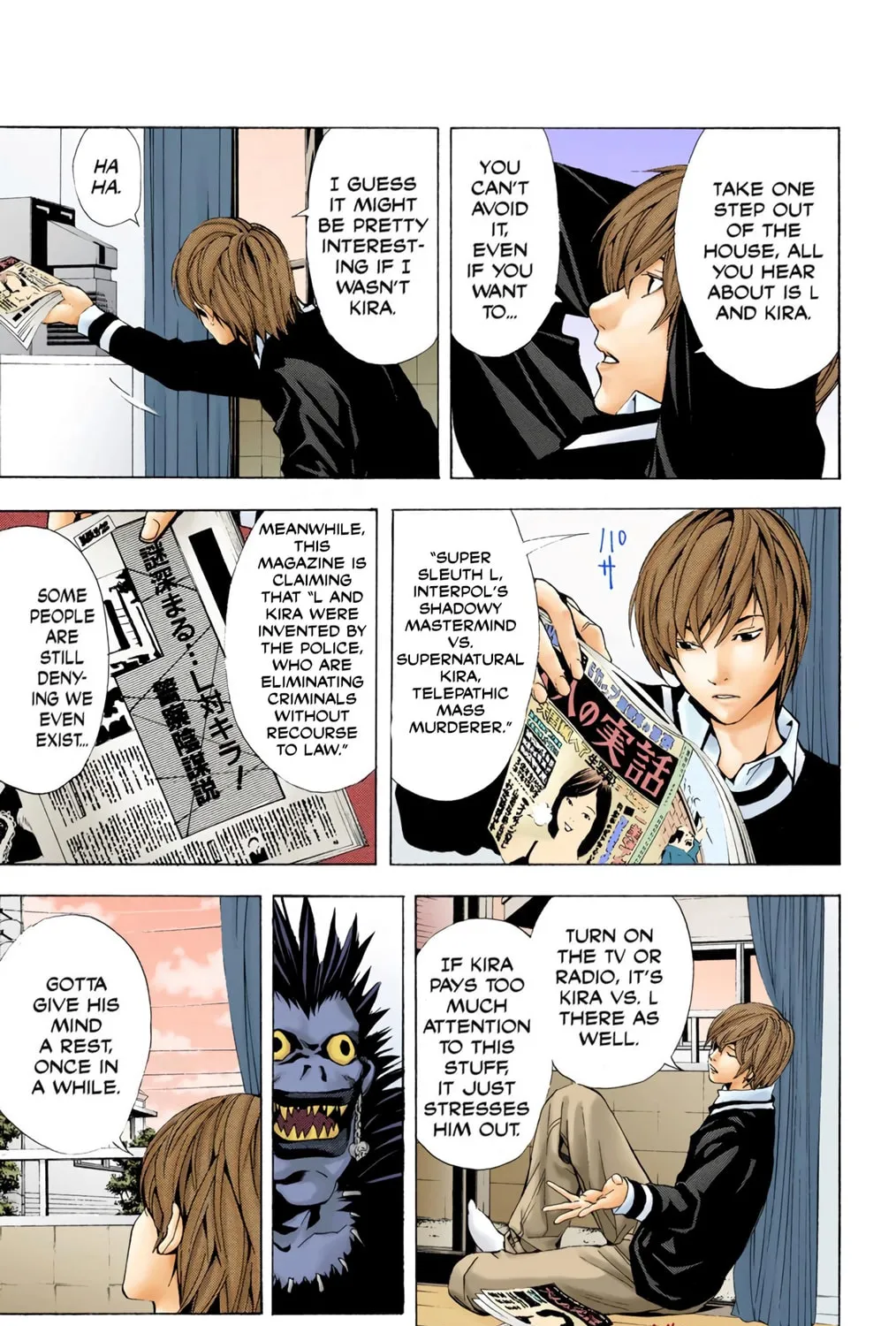 Read Death Note - Digital Colored Comics (Colored) chapter 3 image 6 on Lezhin