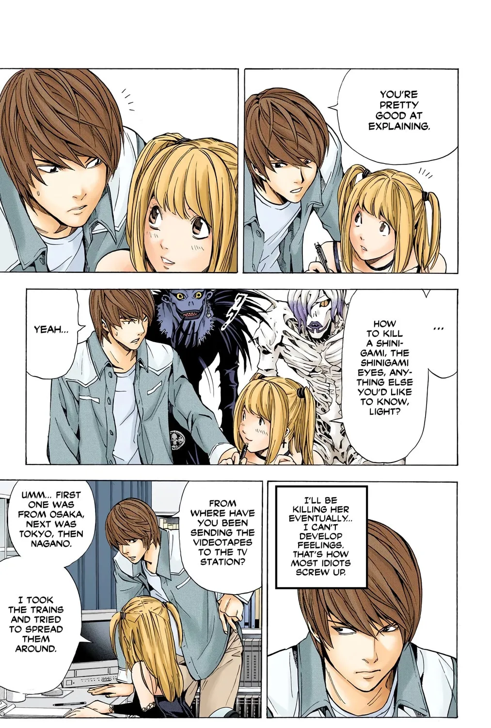 Read Death Note - Digital Colored Comics (Colored) chapter 30 image 16 on Lezhin