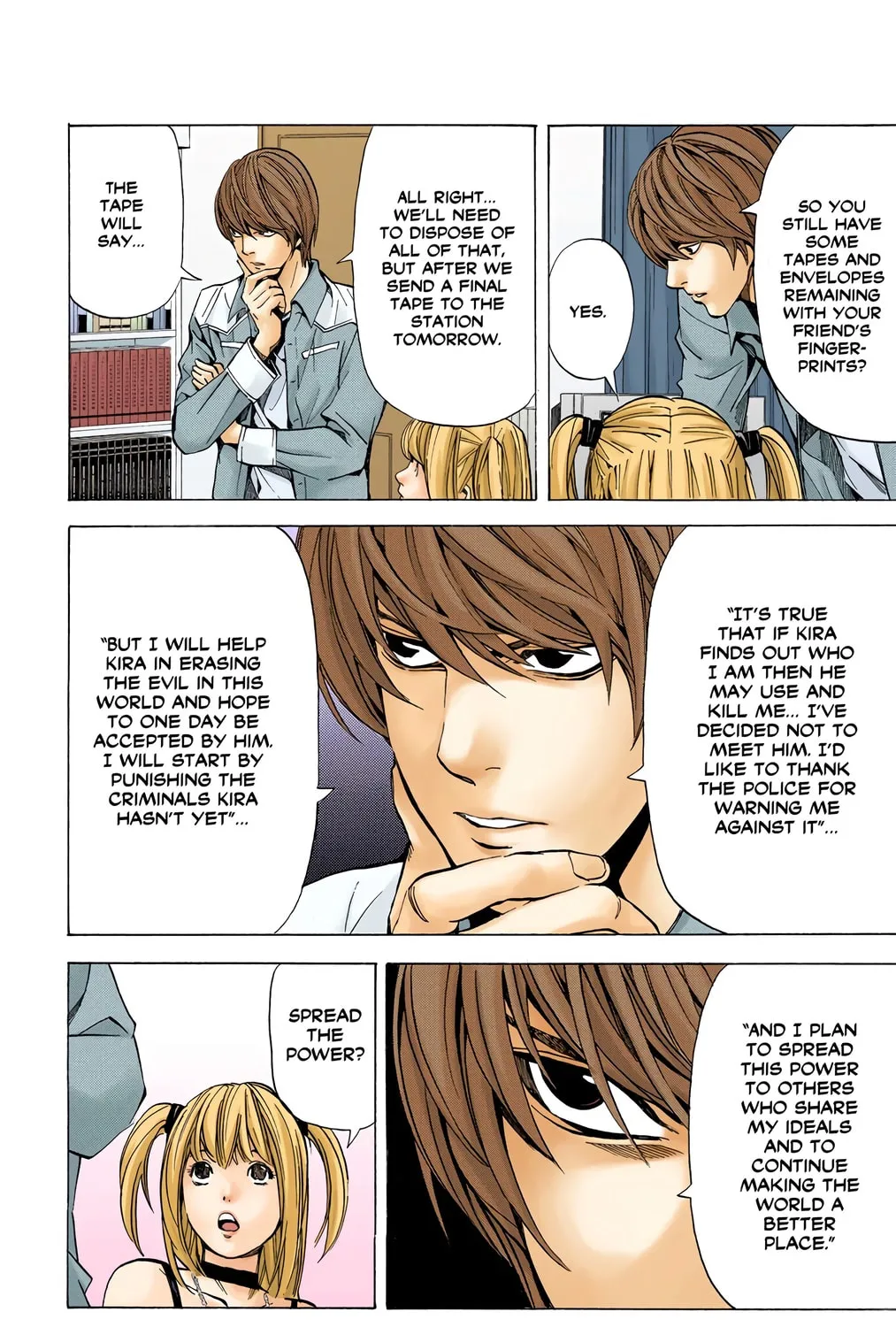 Read Death Note - Digital Colored Comics (Colored) chapter 30 image 18 on Lezhin