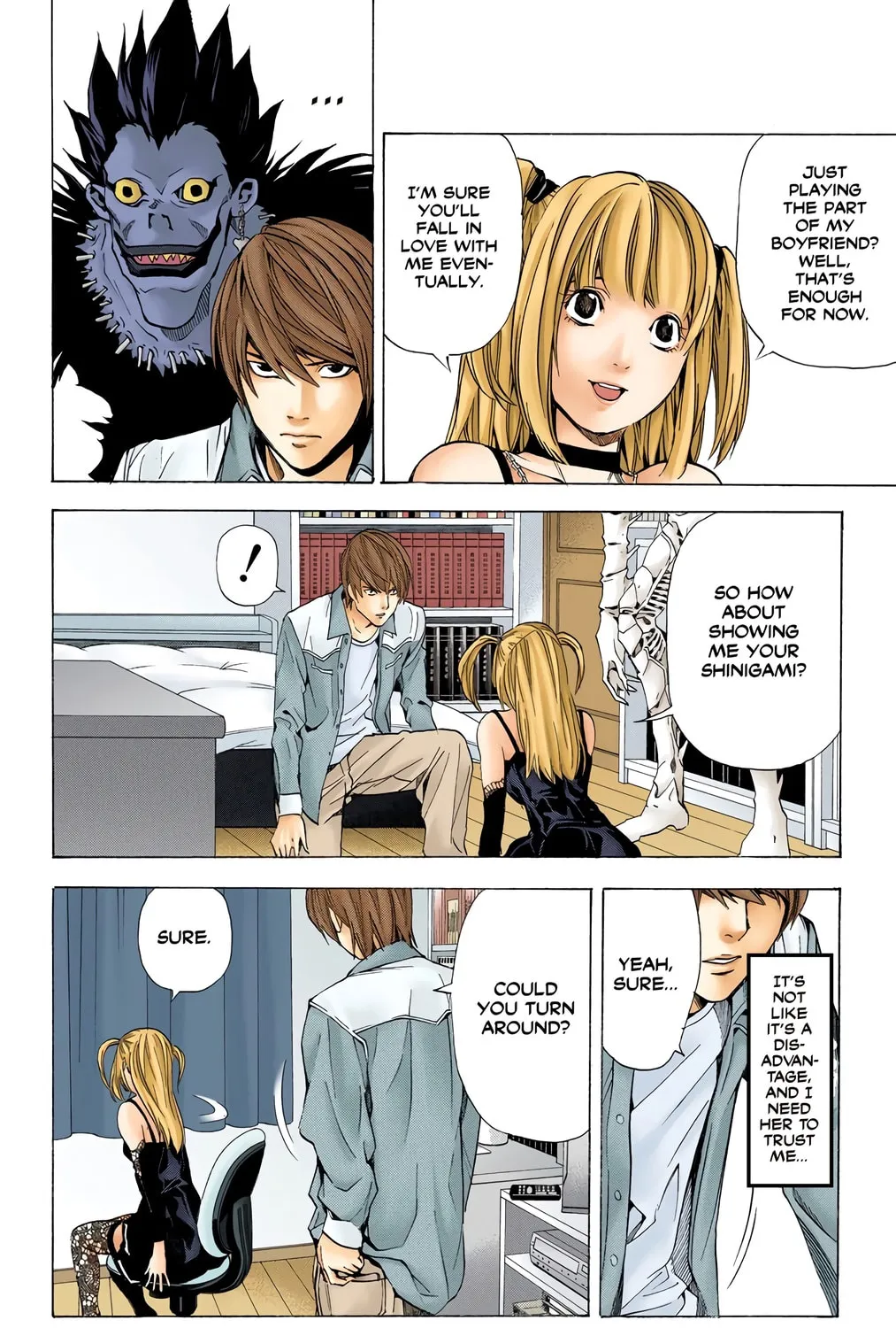 Read Death Note - Digital Colored Comics (Colored) chapter 30 image 2 on Lezhin