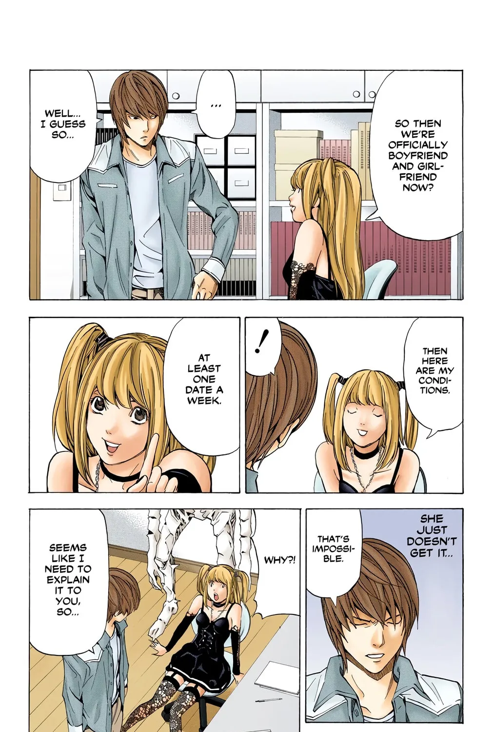 Read Death Note - Digital Colored Comics (Colored) chapter 30 image 22 on Lezhin