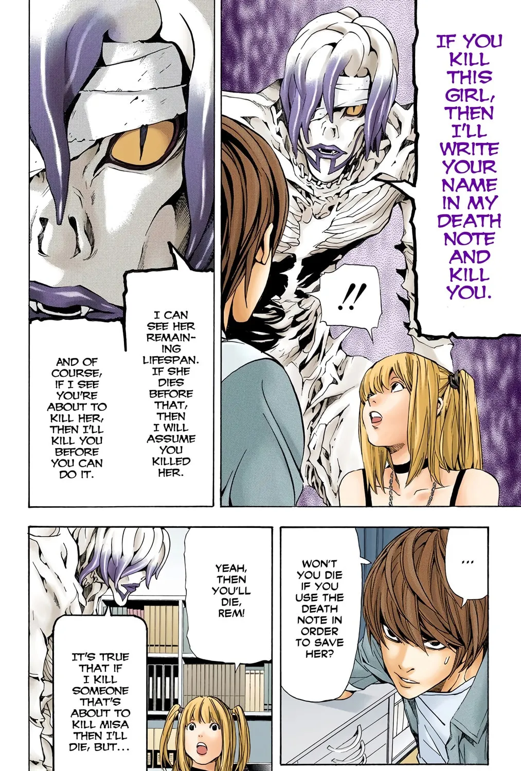 Read Death Note - Digital Colored Comics (Colored) chapter 30 image 34 on Lezhin
