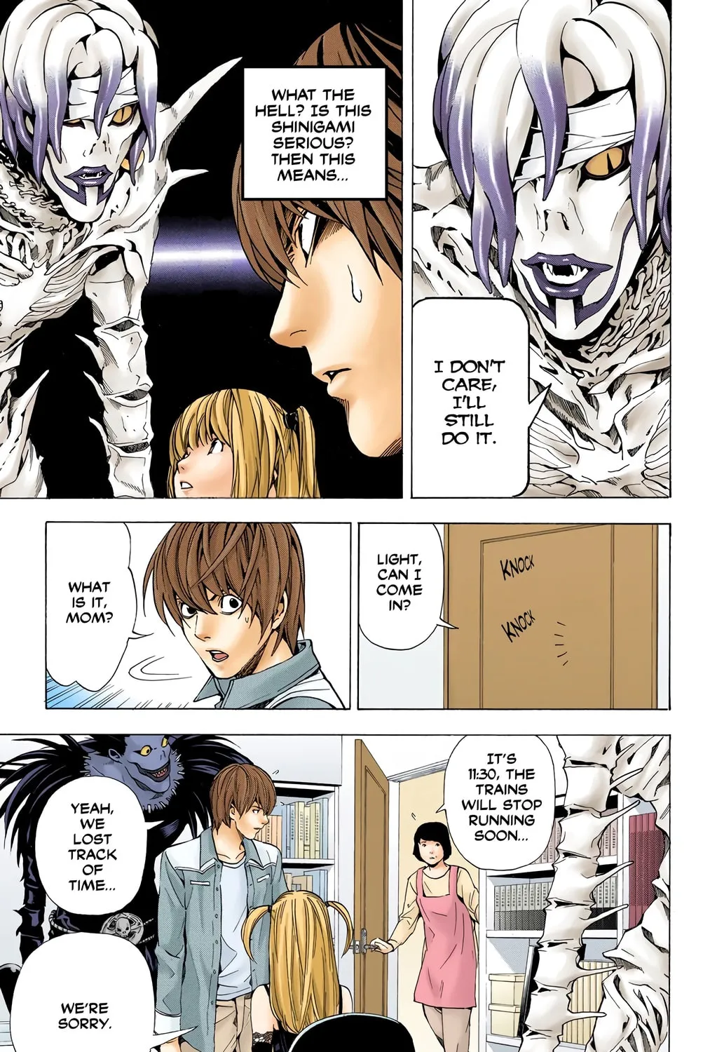 Read Death Note - Digital Colored Comics (Colored) chapter 30 image 36 on Lezhin