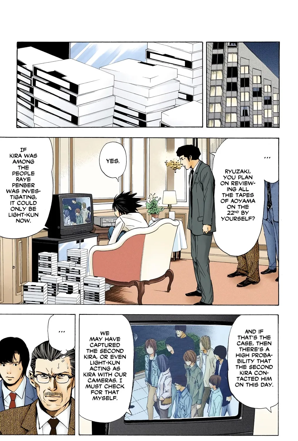 Read Death Note - Digital Colored Comics (Colored) chapter 30 image 8 on Lezhin