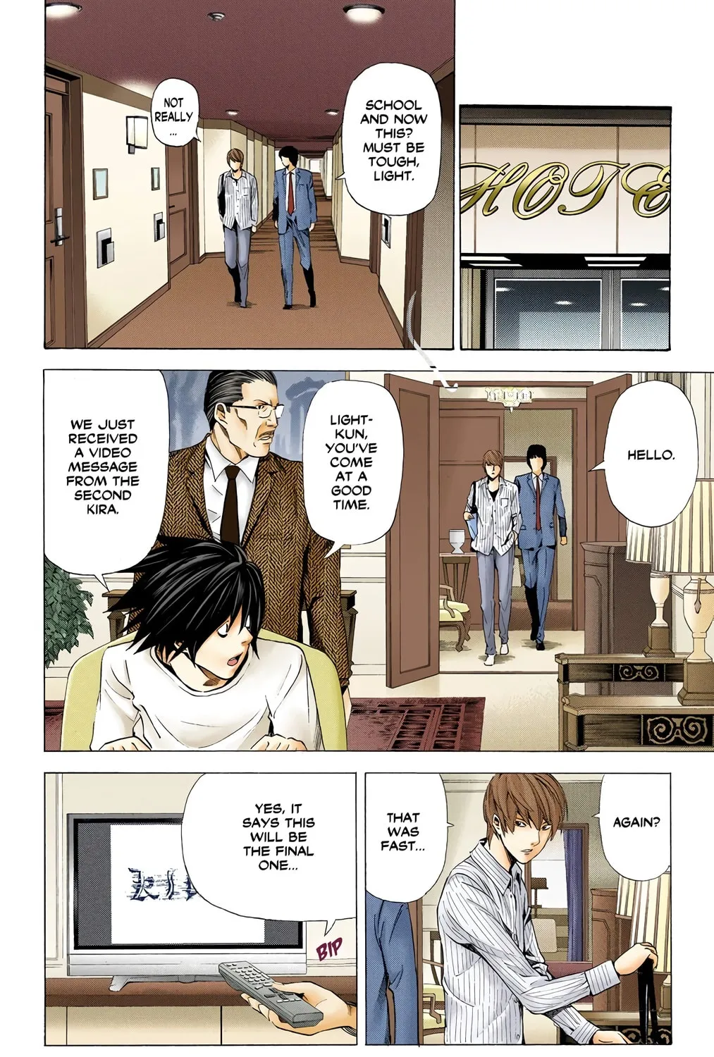 Read Death Note - Digital Colored Comics (Colored) chapter 31 image 14 on Lezhin