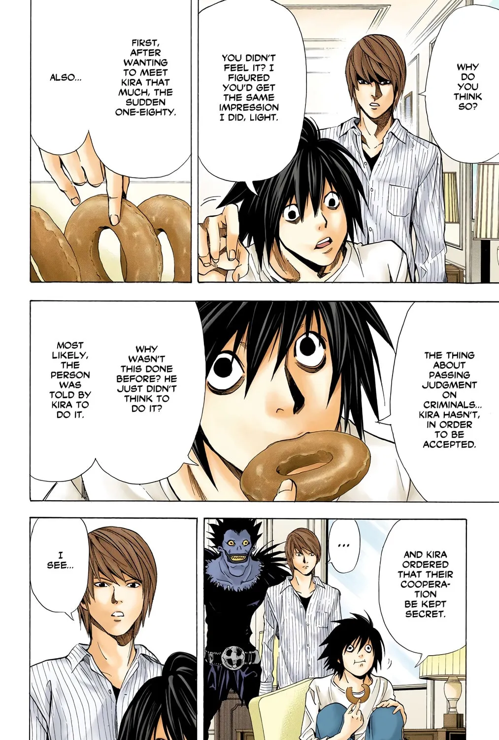Read Death Note - Digital Colored Comics (Colored) chapter 31 image 18 on Lezhin