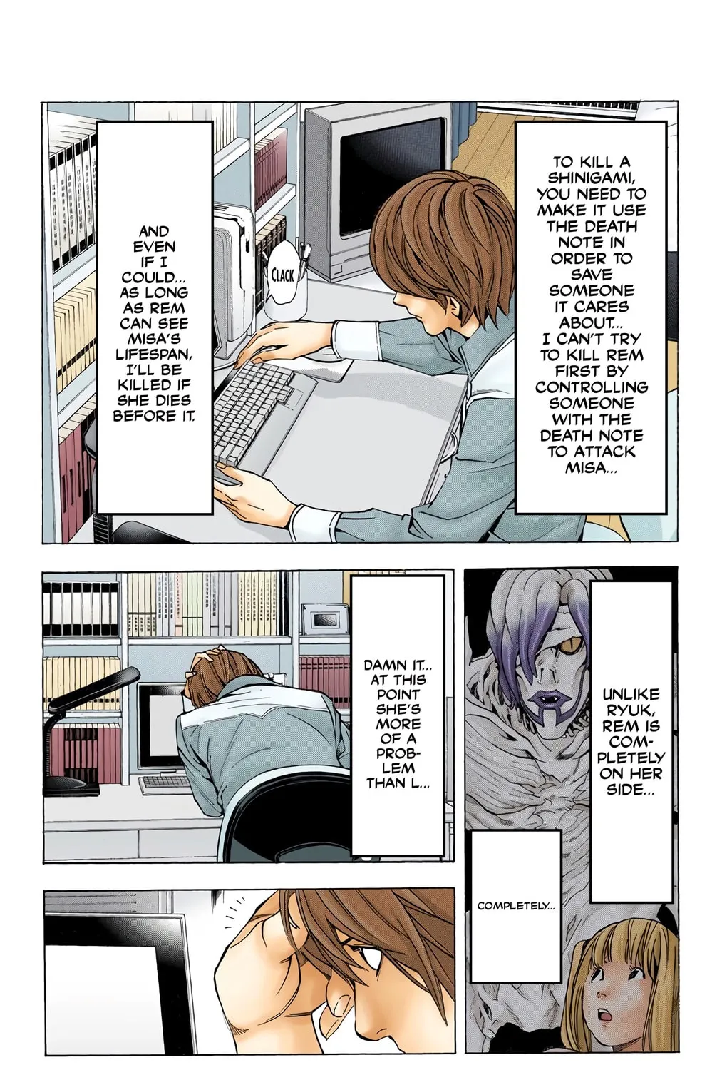 Read Death Note - Digital Colored Comics (Colored) chapter 31 image 2 on Lezhin
