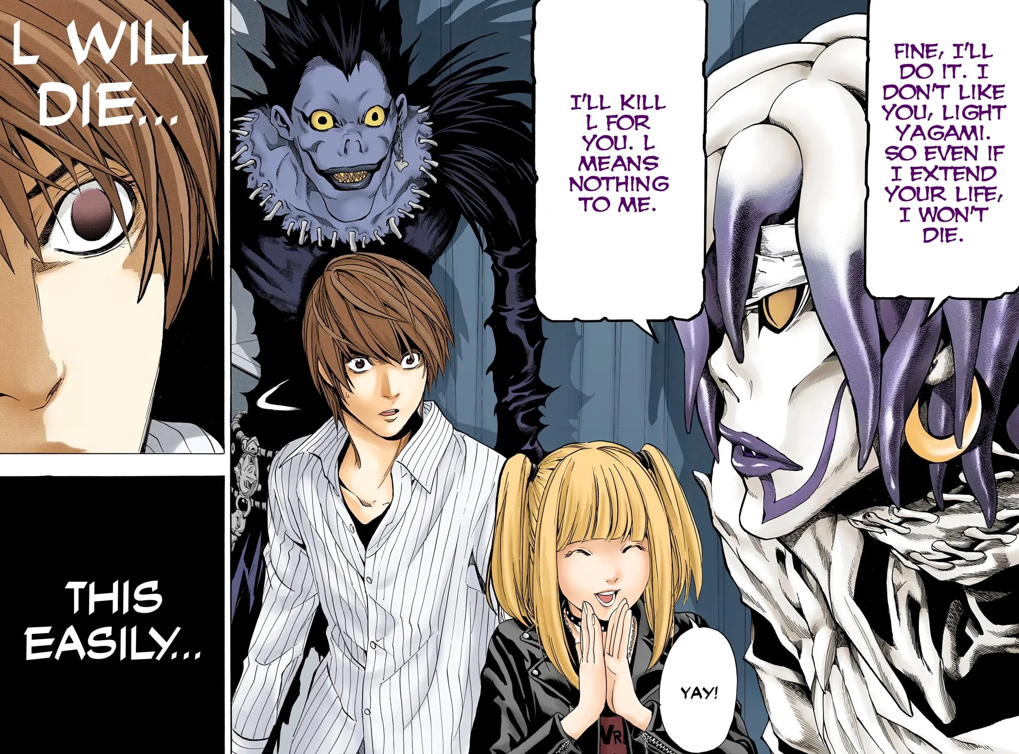 Read Death Note - Digital Colored Comics (Colored) chapter 31 image 38 on Lezhin