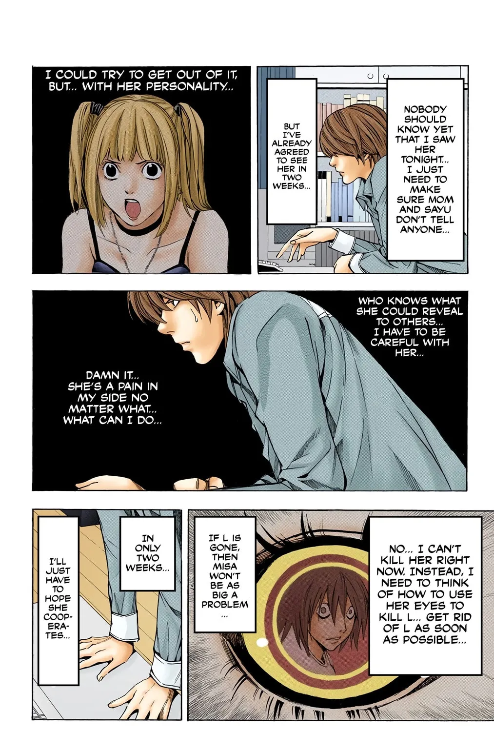 Read Death Note - Digital Colored Comics (Colored) chapter 31 image 6 on Lezhin