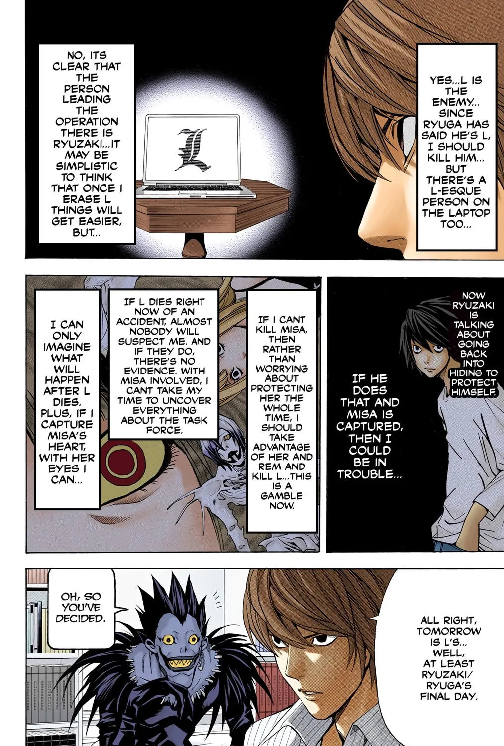 Read Death Note - Digital Colored Comics (Colored) chapter 32 image 10 on Lezhin
