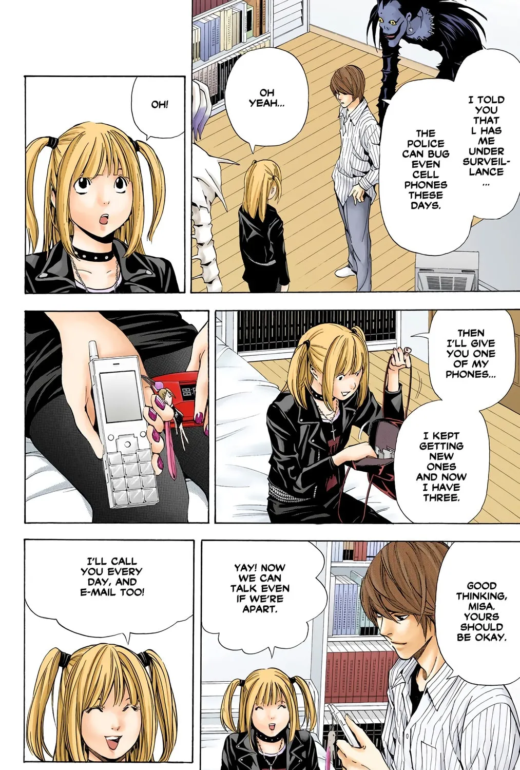 Read Death Note - Digital Colored Comics (Colored) chapter 32 image 2 on Lezhin