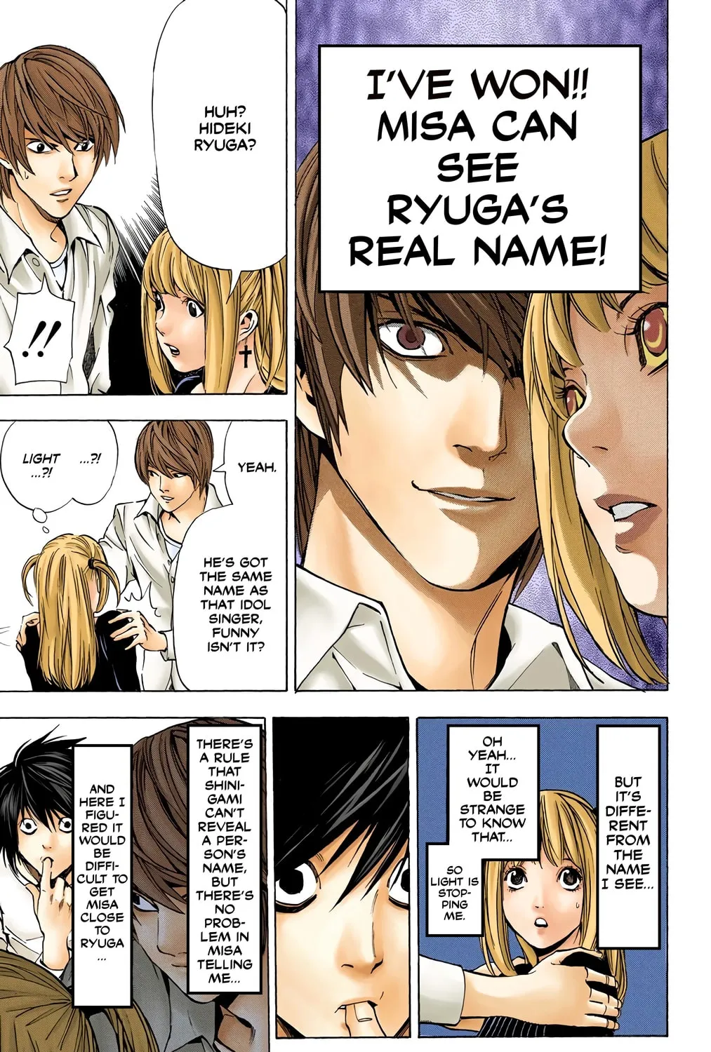 Read Death Note - Digital Colored Comics (Colored) chapter 32 image 28 on Lezhin