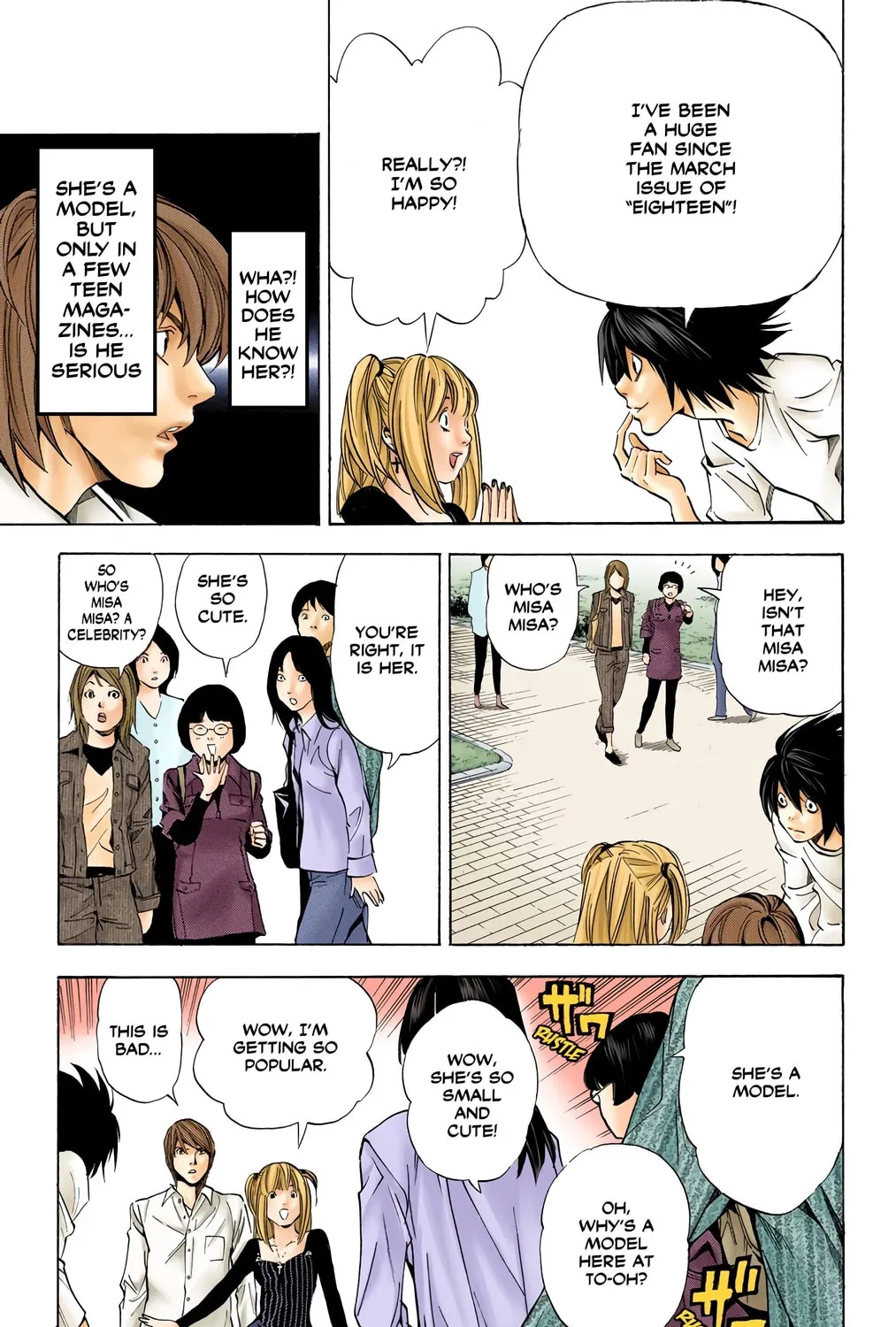 Read Death Note - Digital Colored Comics (Colored) chapter 32 image 32 on Lezhin