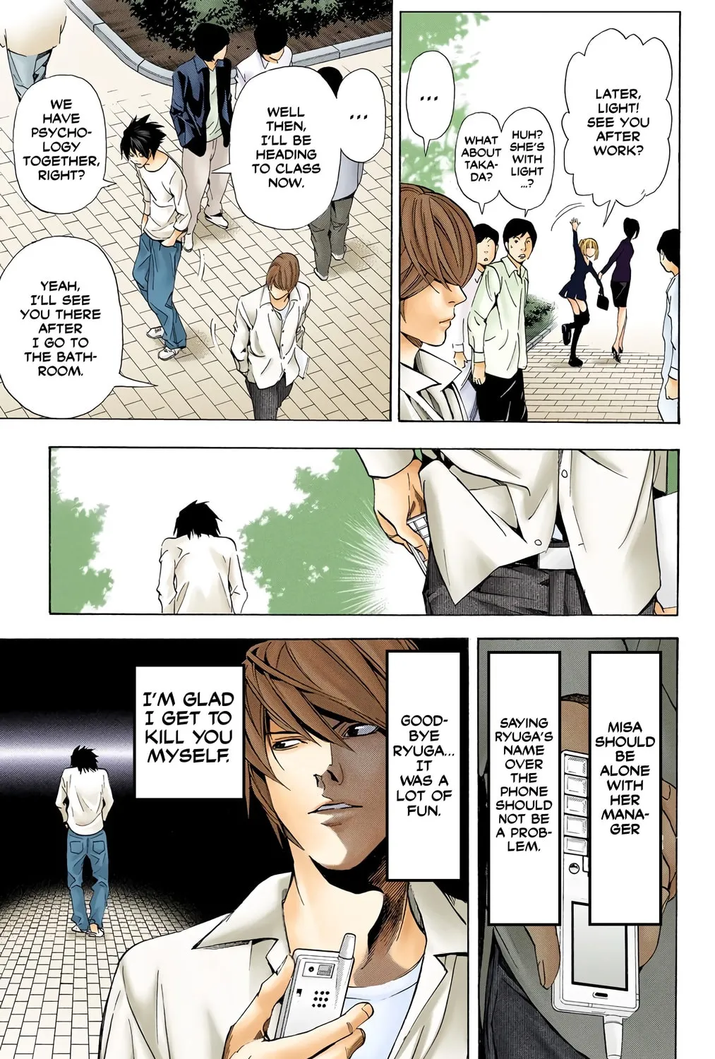 Read Death Note - Digital Colored Comics (Colored) chapter 32 image 36 on Lezhin