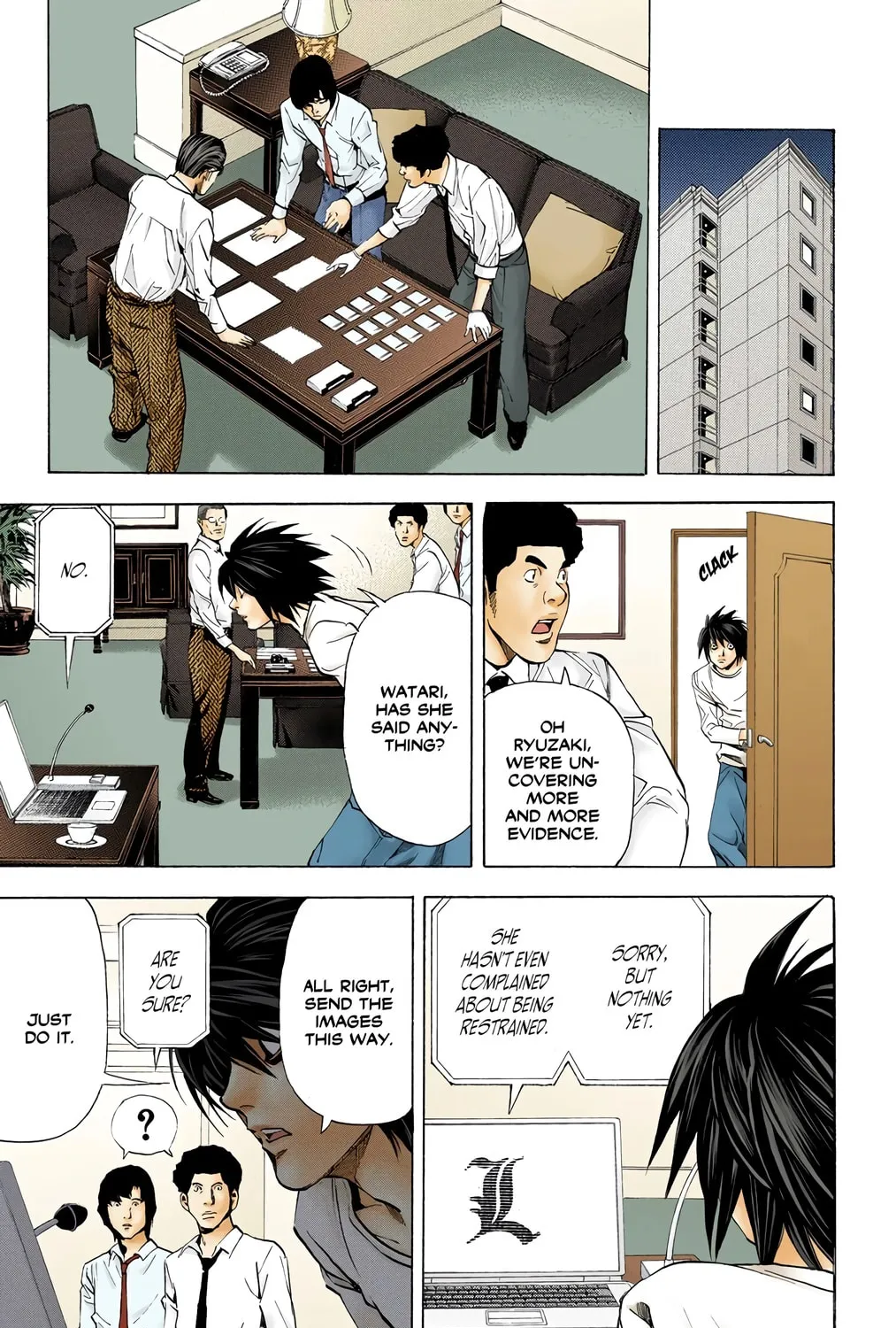 Read Death Note - Digital Colored Comics (Colored) chapter 33 image 12 on Lezhin
