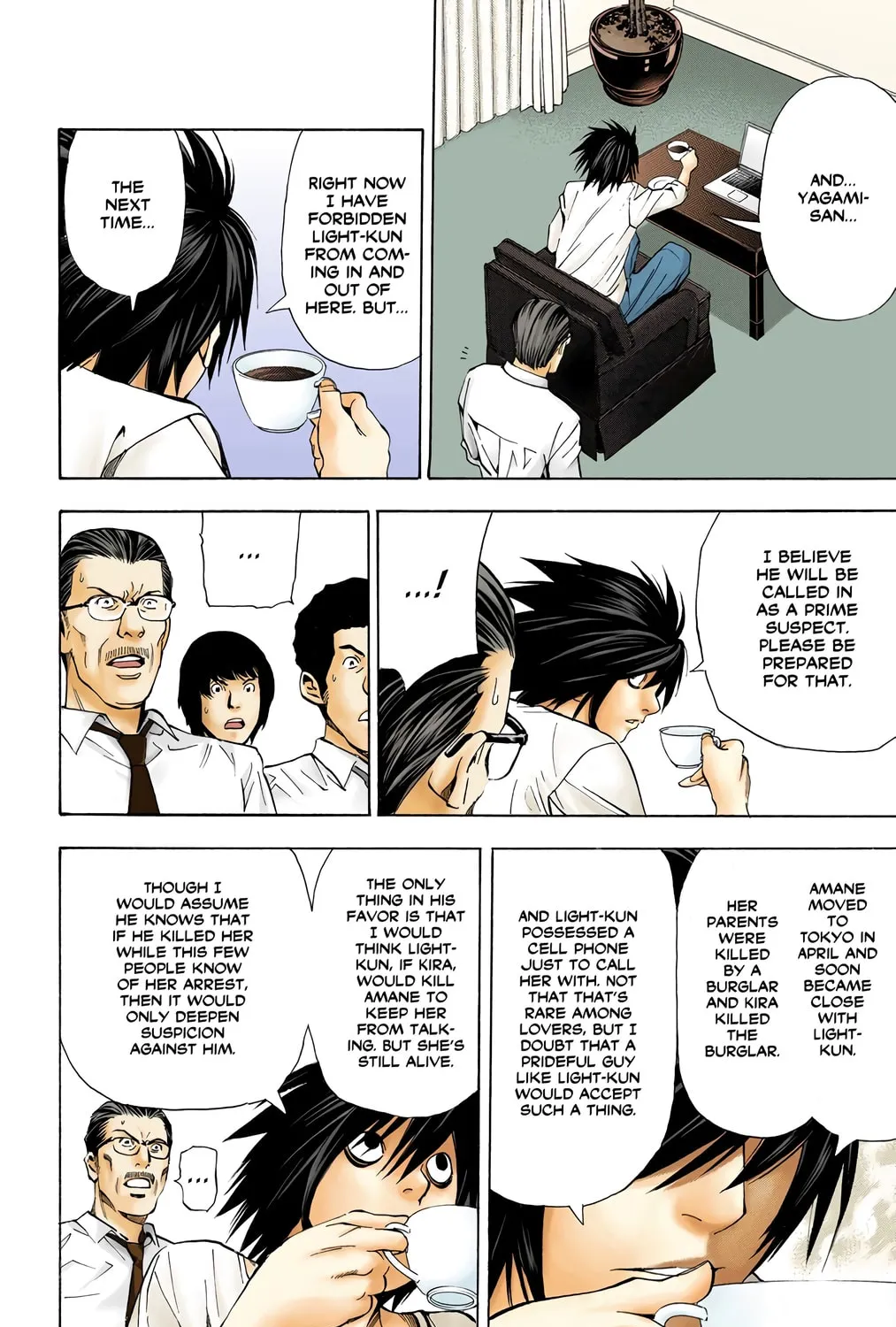 Read Death Note - Digital Colored Comics (Colored) chapter 33 image 18 on Lezhin