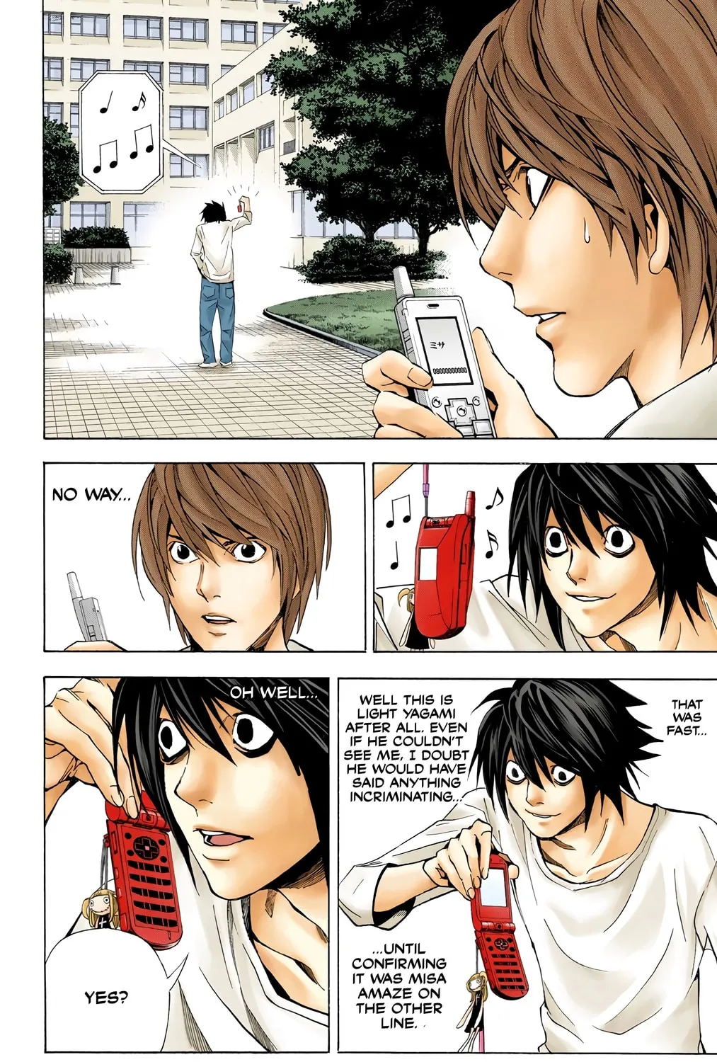 Read Death Note - Digital Colored Comics (Colored) chapter 33 image 2 on Lezhin
