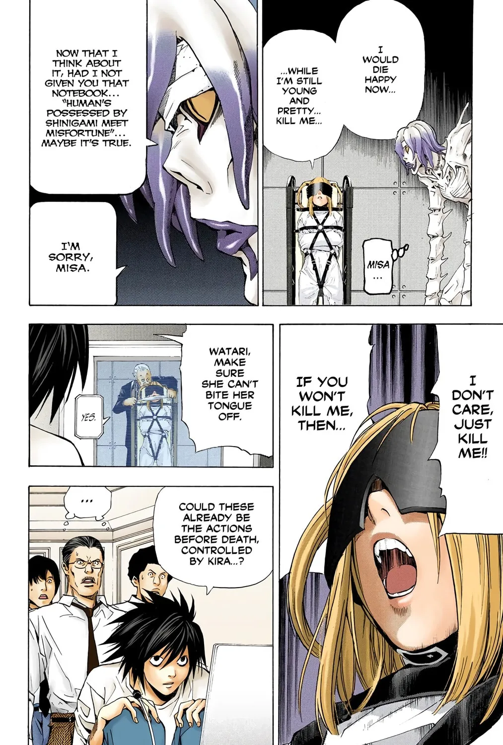 Read Death Note - Digital Colored Comics (Colored) chapter 33 image 30 on Lezhin