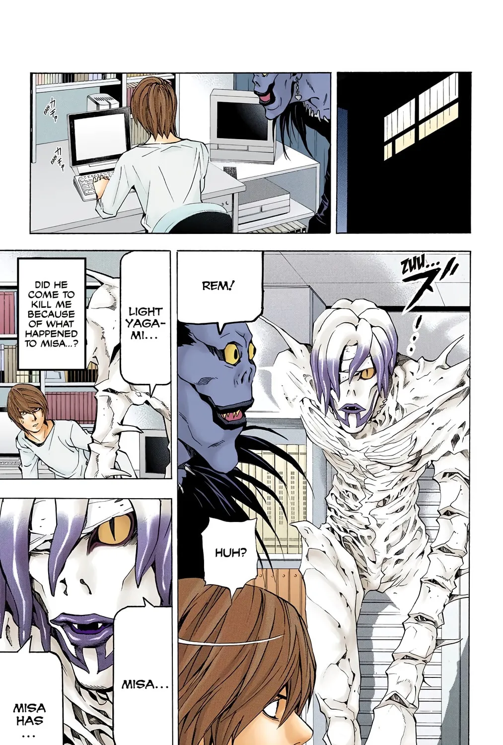 Read Death Note - Digital Colored Comics (Colored) chapter 33 image 32 on Lezhin