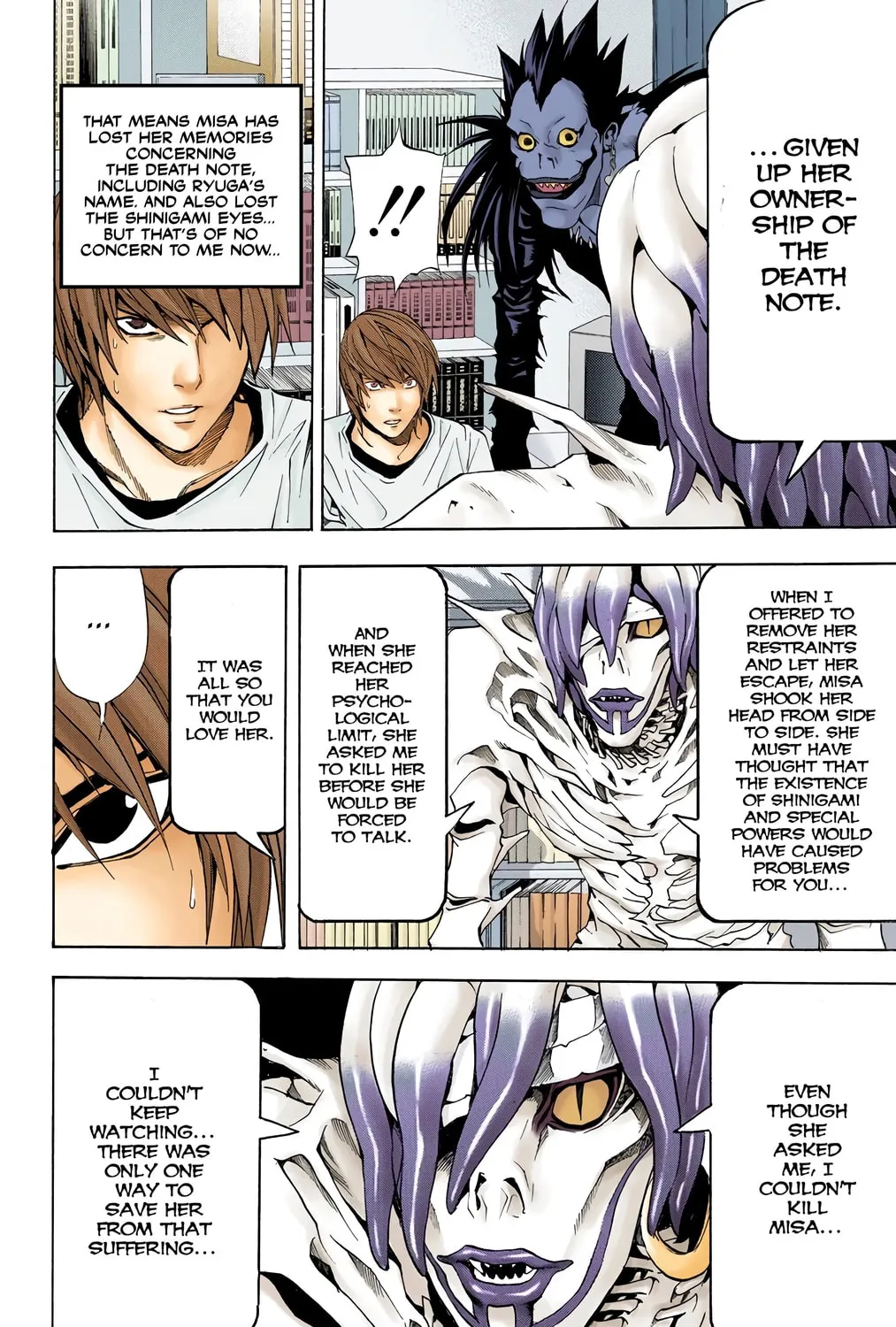 Read Death Note - Digital Colored Comics (Colored) chapter 33 image 34 on Lezhin