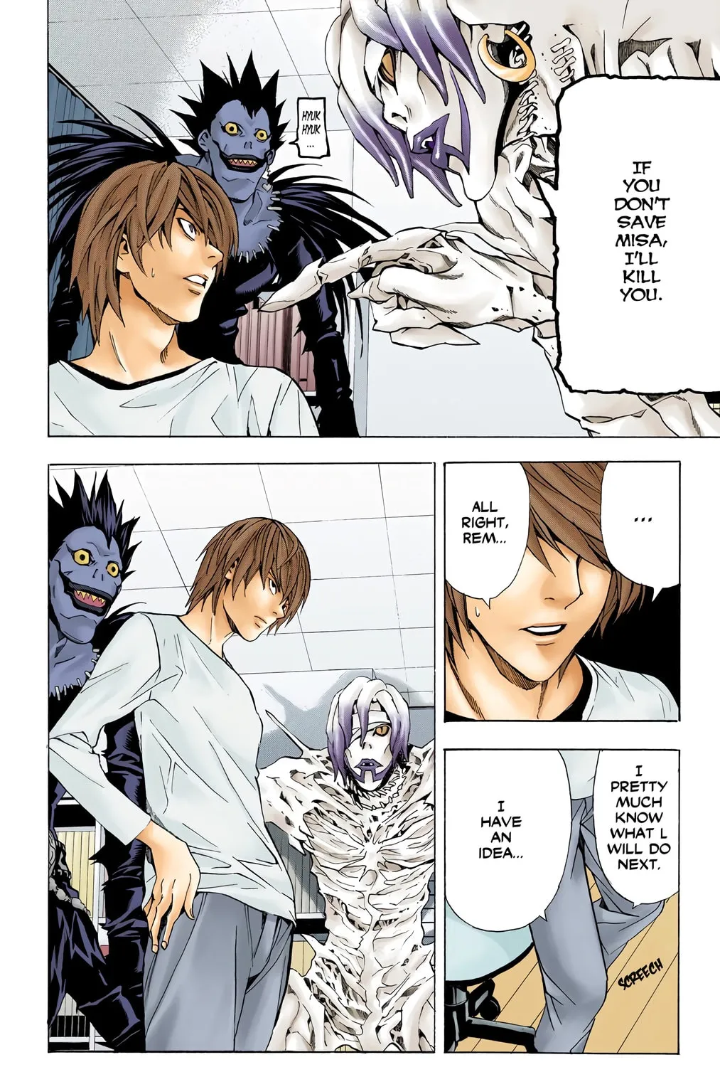 Read Death Note - Digital Colored Comics (Colored) chapter 33 image 38 on Lezhin