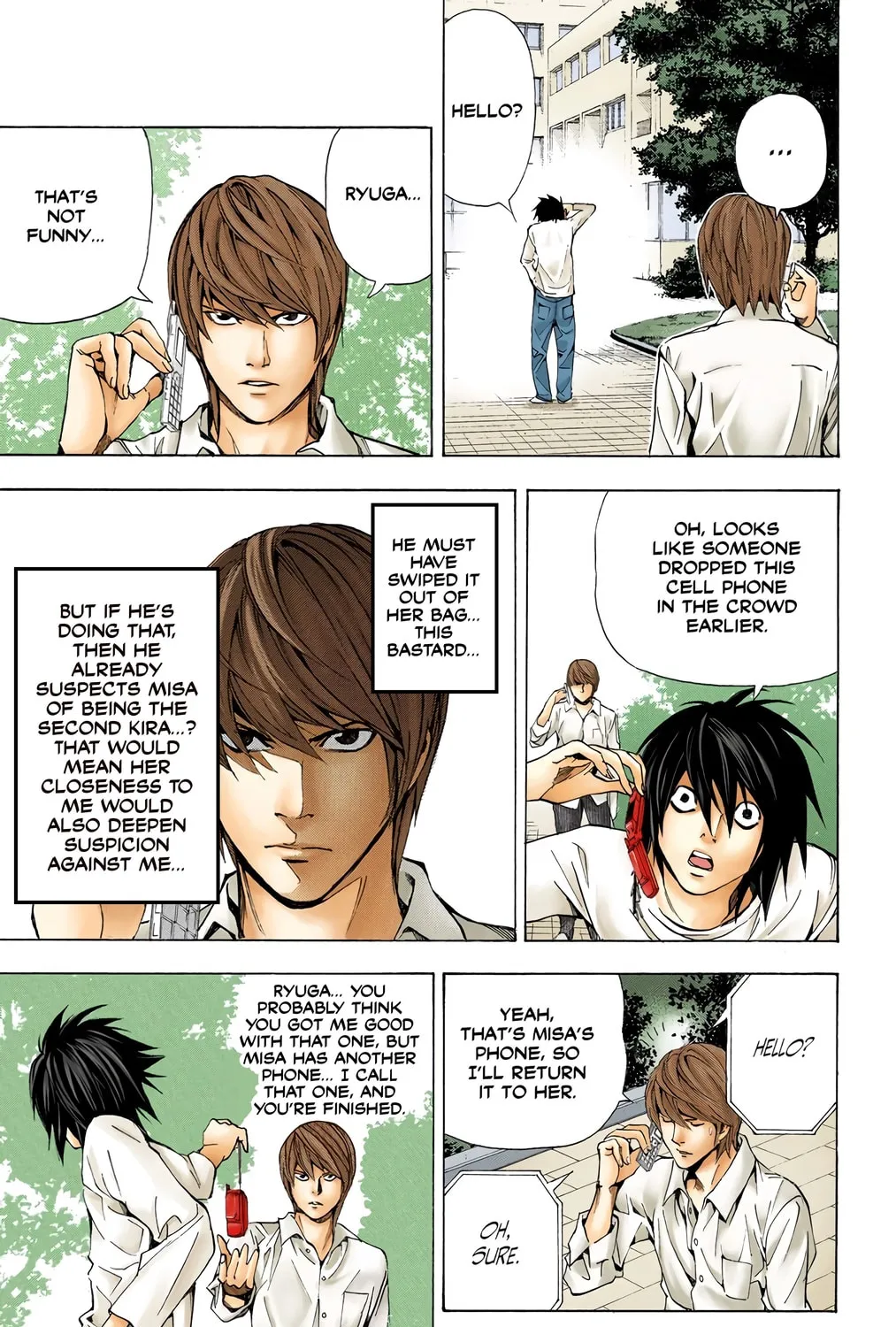 Read Death Note - Digital Colored Comics (Colored) chapter 33 image 4 on Lezhin