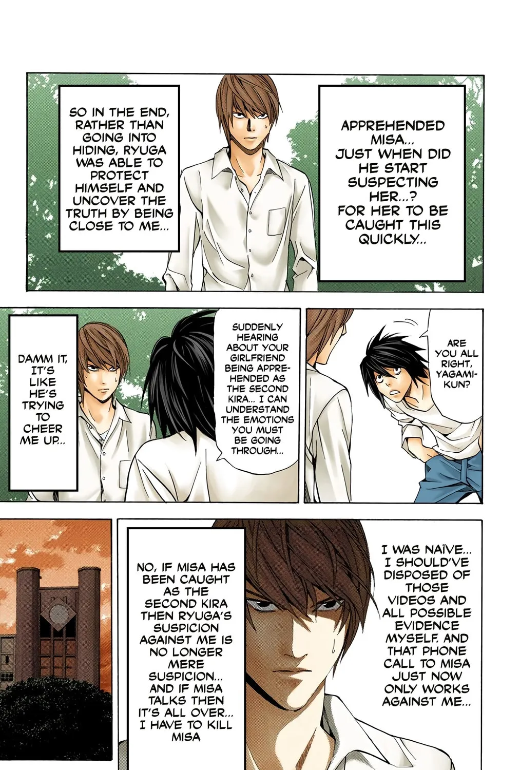 Read Death Note - Digital Colored Comics (Colored) chapter 33 image 8 on Lezhin