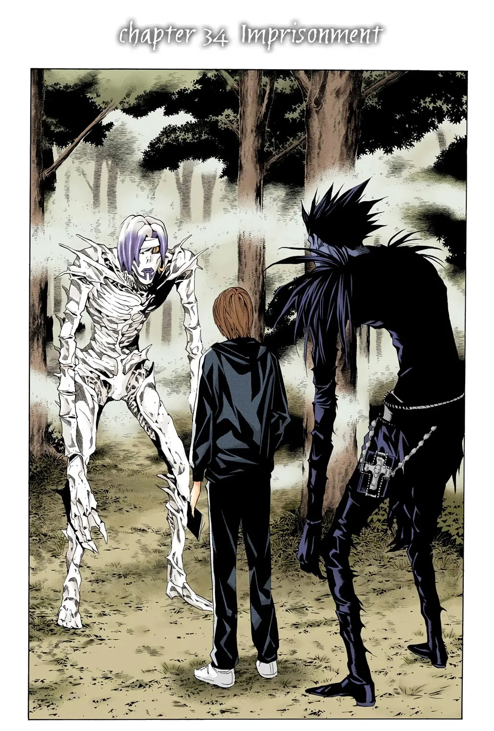 Read Death Note - Digital Colored Comics (Colored) chapter 34 image 0 on Lezhin