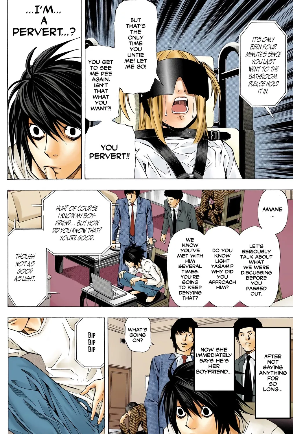 Read Death Note - Digital Colored Comics (Colored) chapter 34 image 14 on Lezhin