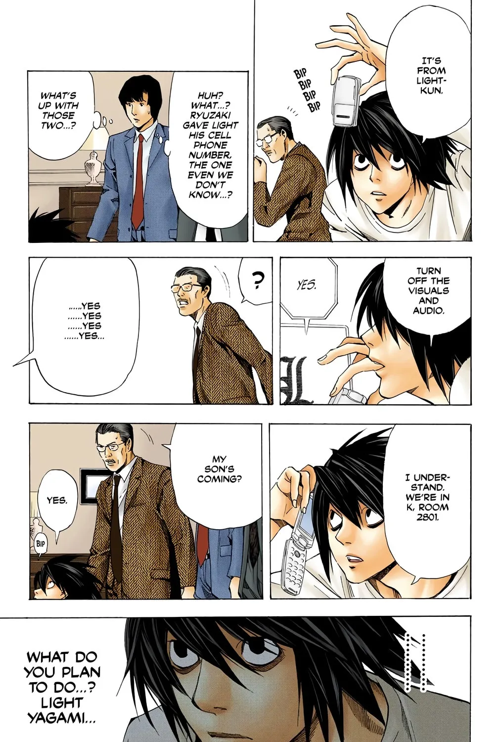 Read Death Note - Digital Colored Comics (Colored) chapter 34 image 16 on Lezhin