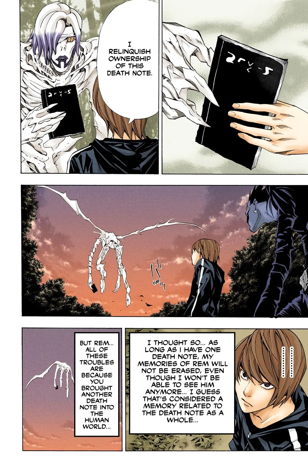Read Death Note - Digital Colored Comics (Colored) chapter 34 image 2 on Lezhin