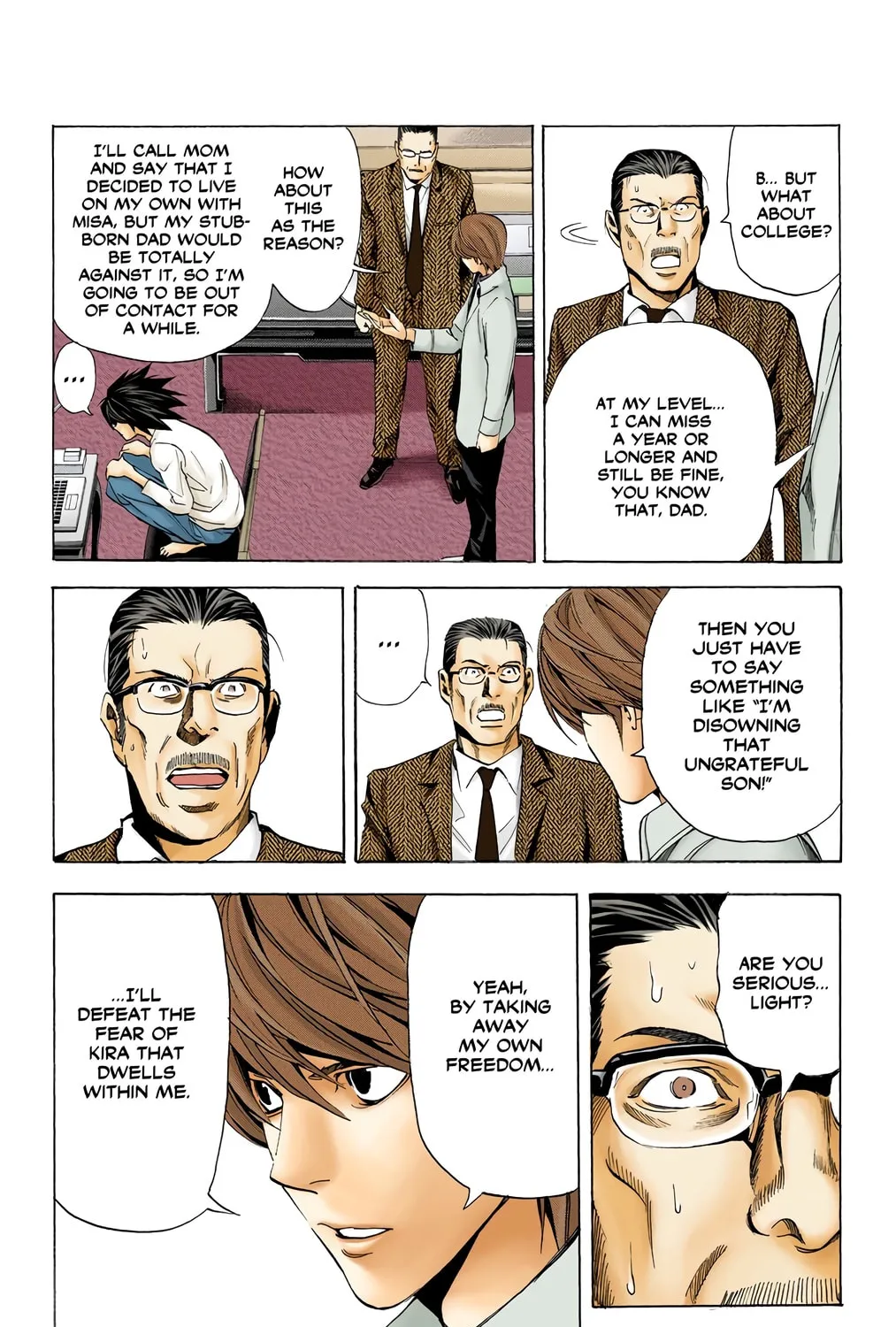 Read Death Note - Digital Colored Comics (Colored) chapter 34 image 38 on Lezhin