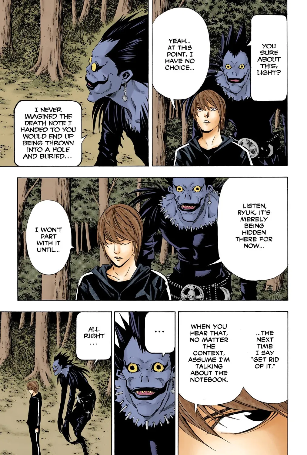 Read Death Note - Digital Colored Comics (Colored) chapter 34 image 4 on Lezhin