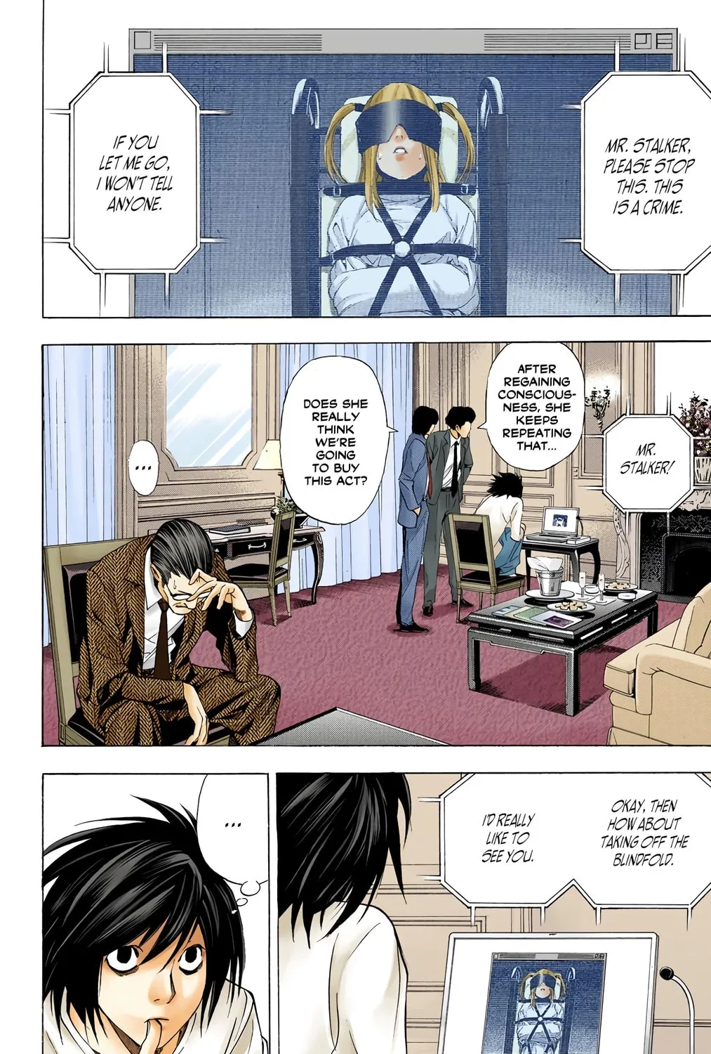 Read Death Note - Digital Colored Comics (Colored) chapter 34 image 6 on Lezhin