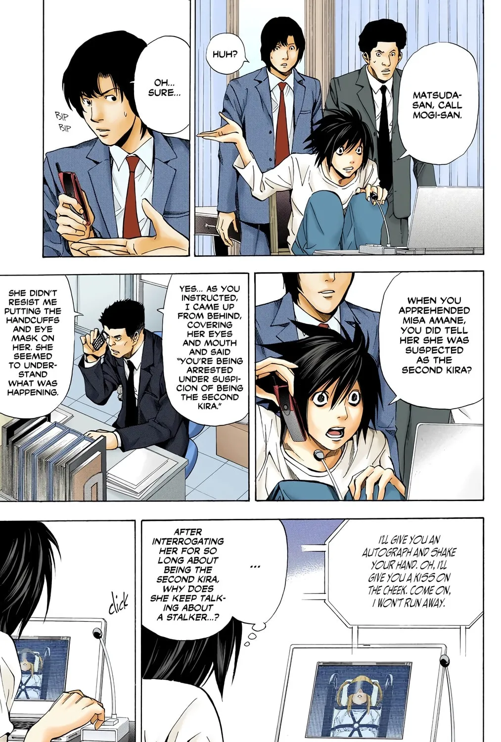 Read Death Note - Digital Colored Comics (Colored) chapter 34 image 8 on Lezhin