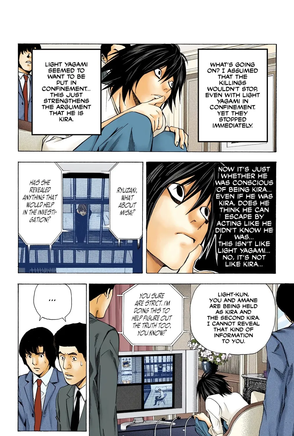 Read Death Note - Digital Colored Comics (Colored) chapter 35 image 12 on Lezhin