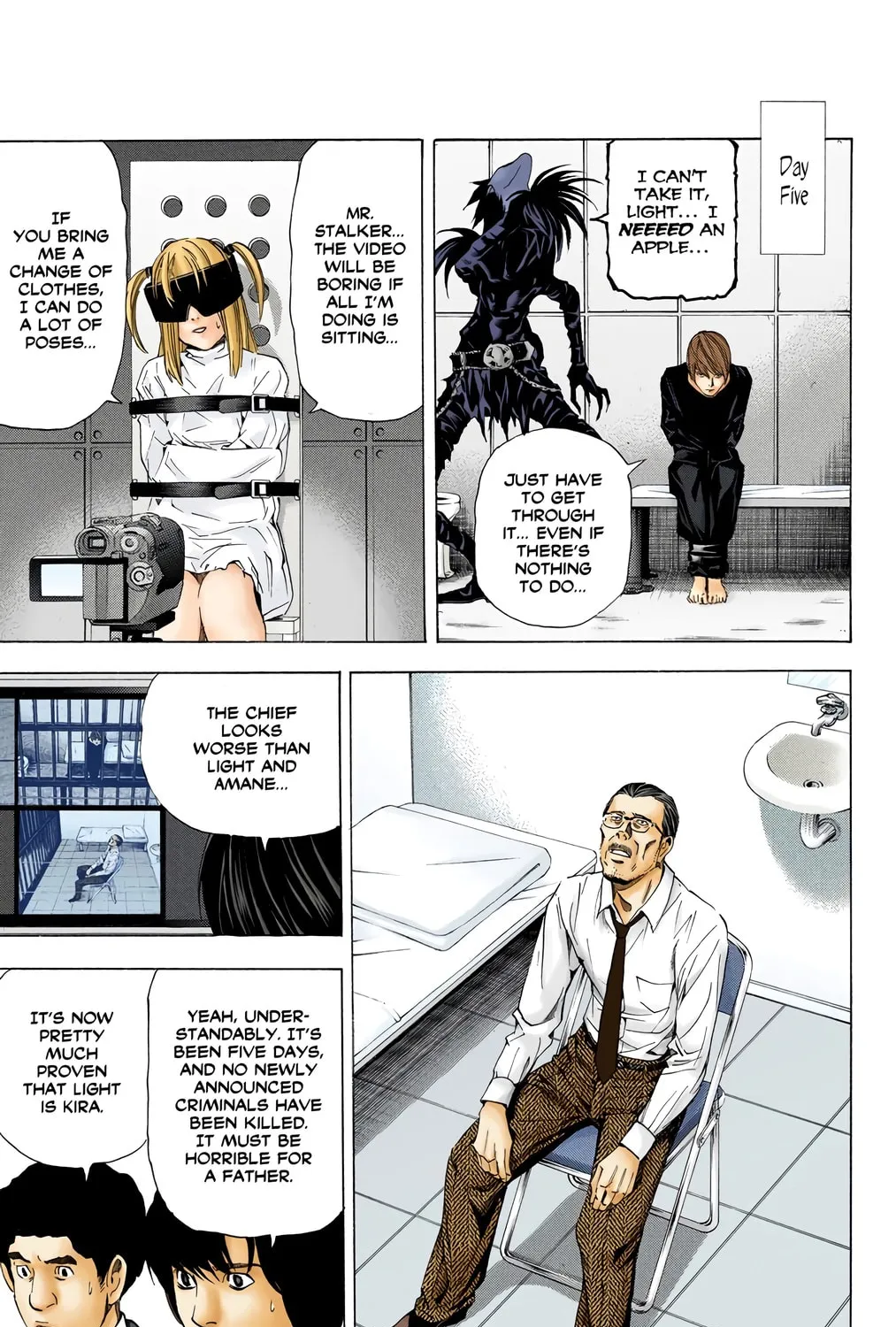 Read Death Note - Digital Colored Comics (Colored) chapter 35 image 14 on Lezhin