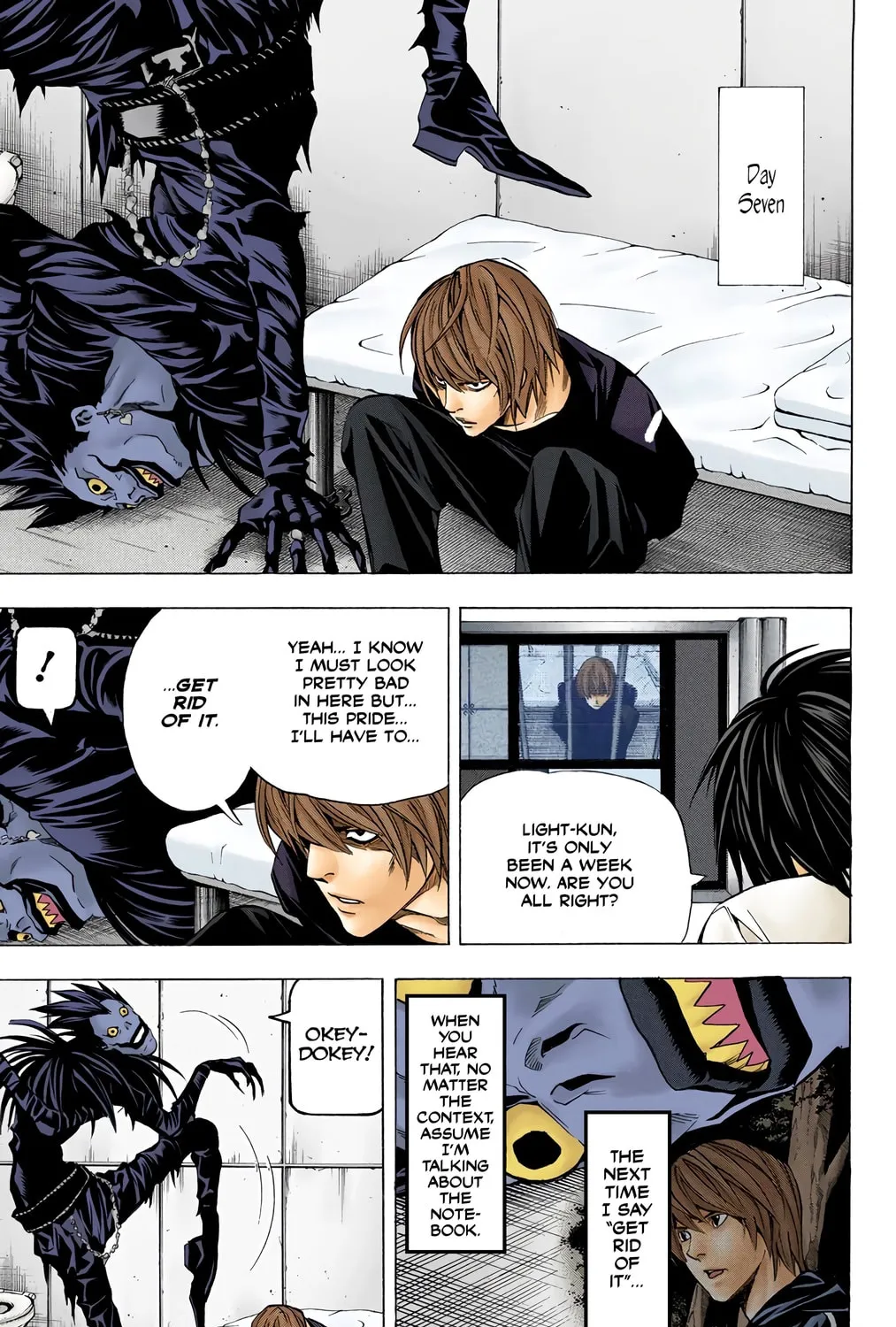 Read Death Note - Digital Colored Comics (Colored) chapter 35 image 18 on Lezhin