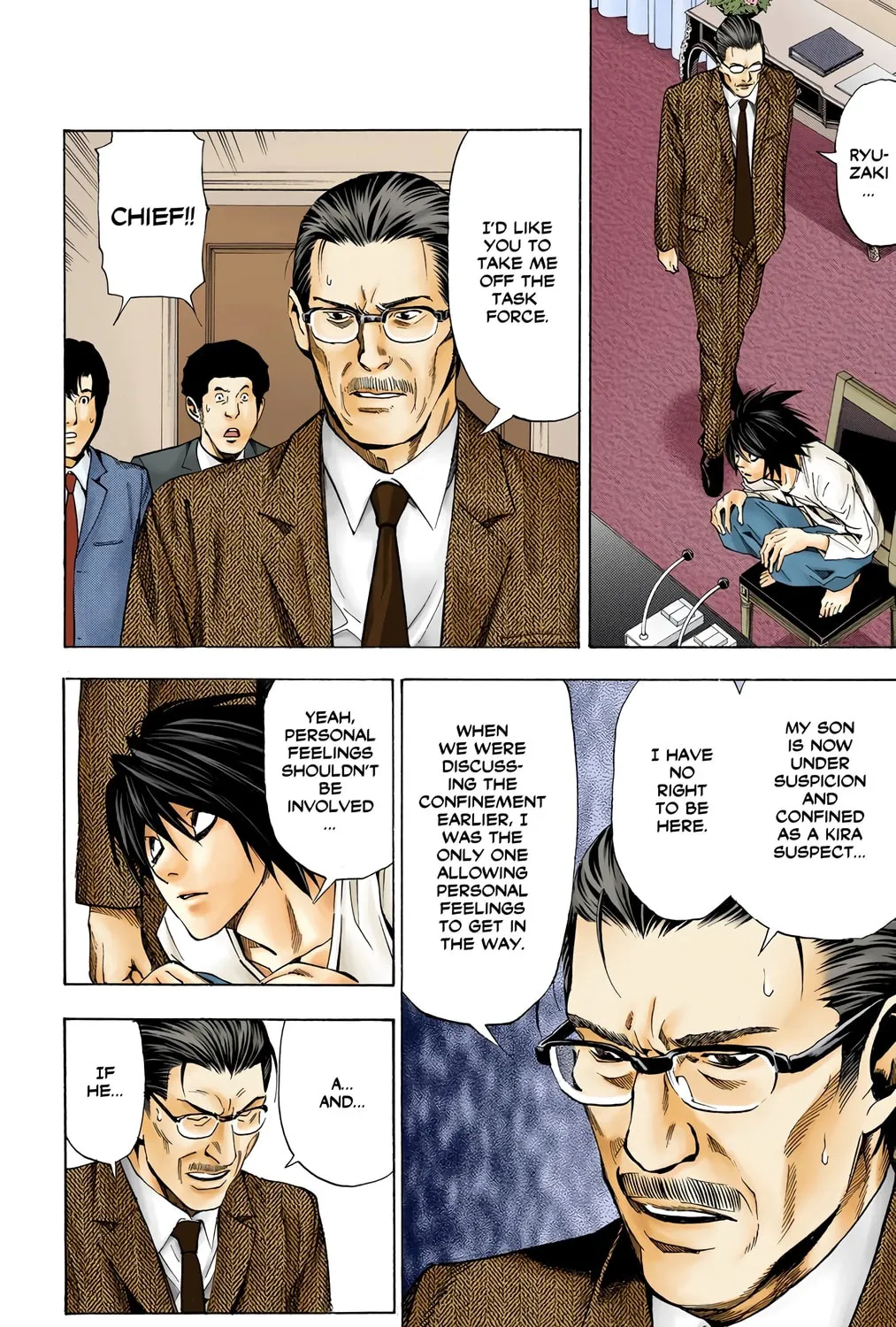Read Death Note - Digital Colored Comics (Colored) chapter 35 image 2 on Lezhin