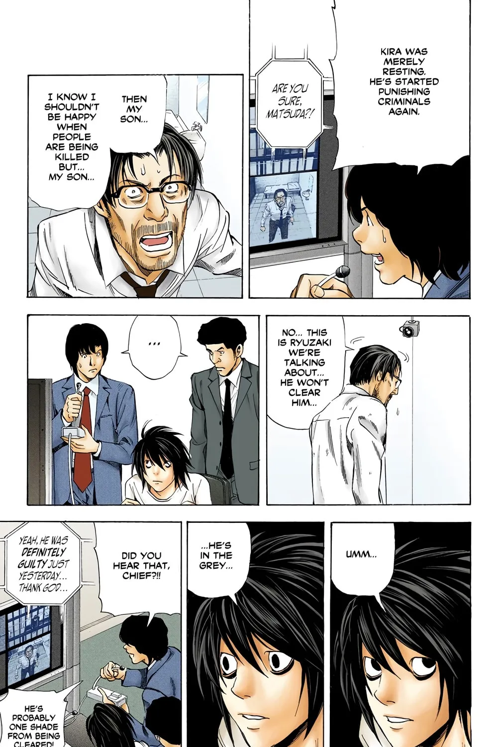 Read Death Note - Digital Colored Comics (Colored) chapter 35 image 30 on Lezhin