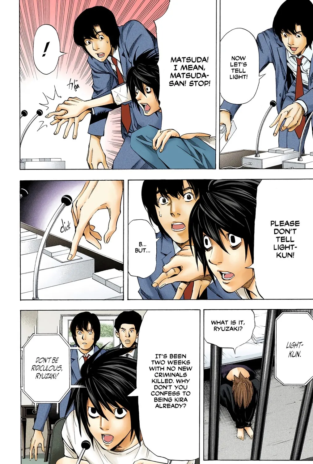 Read Death Note - Digital Colored Comics (Colored) chapter 35 image 32 on Lezhin